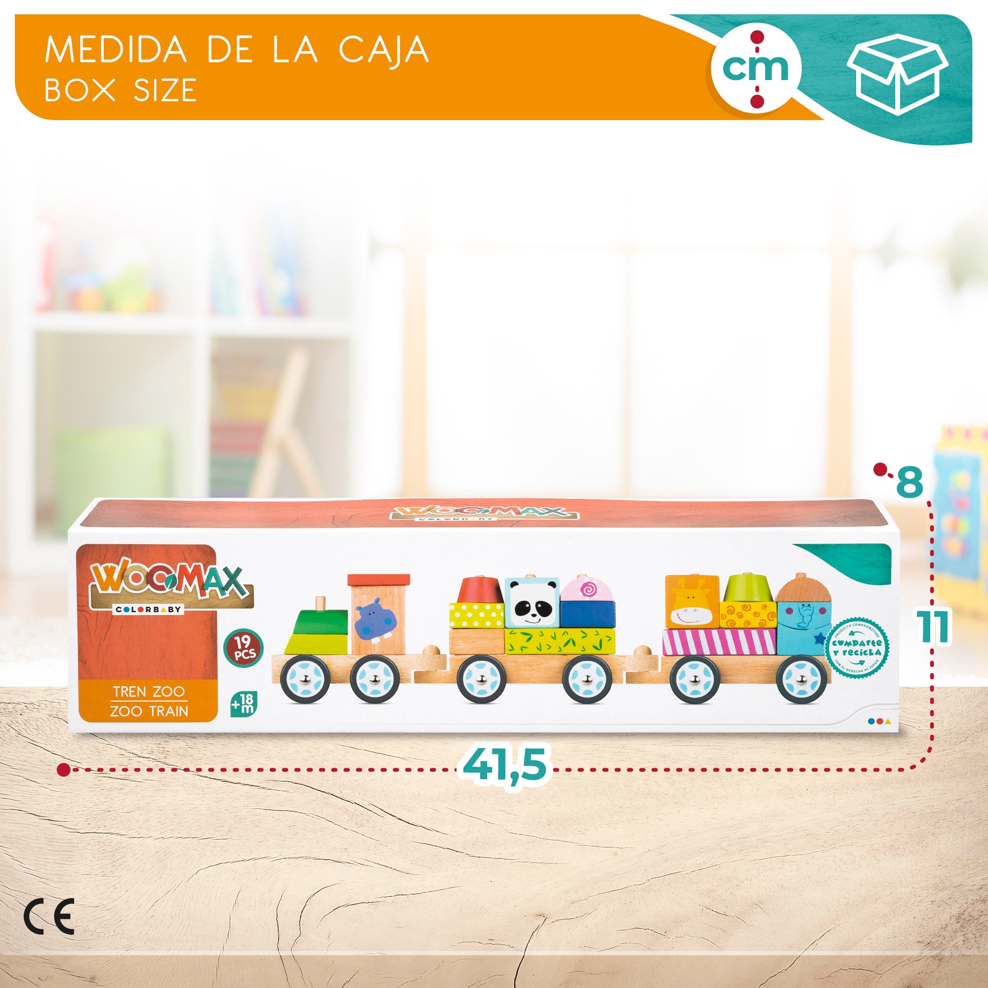 Comboio Jardim Zoológico de Madeira WOOMAX