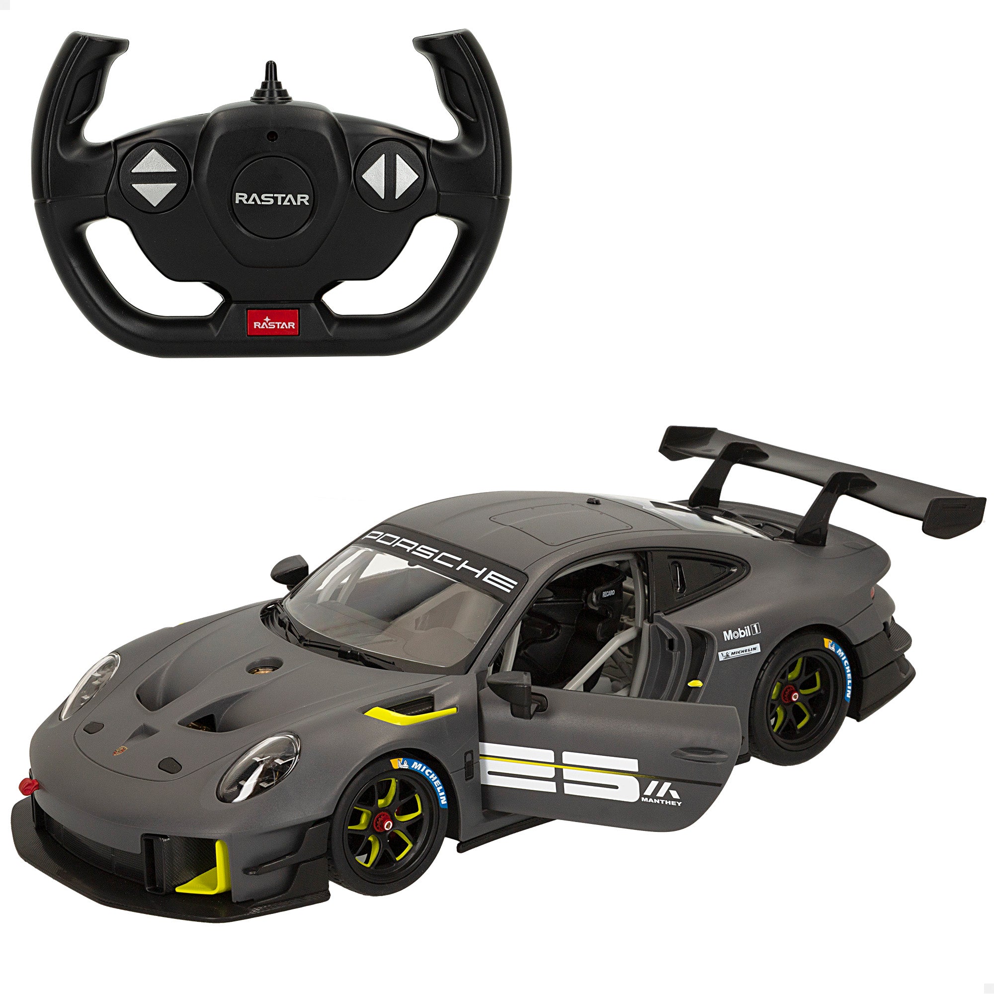 RASTAR Carro Telecomandado Porsche 911 GT2 RS Clubsport 25 1:14 com Luzes