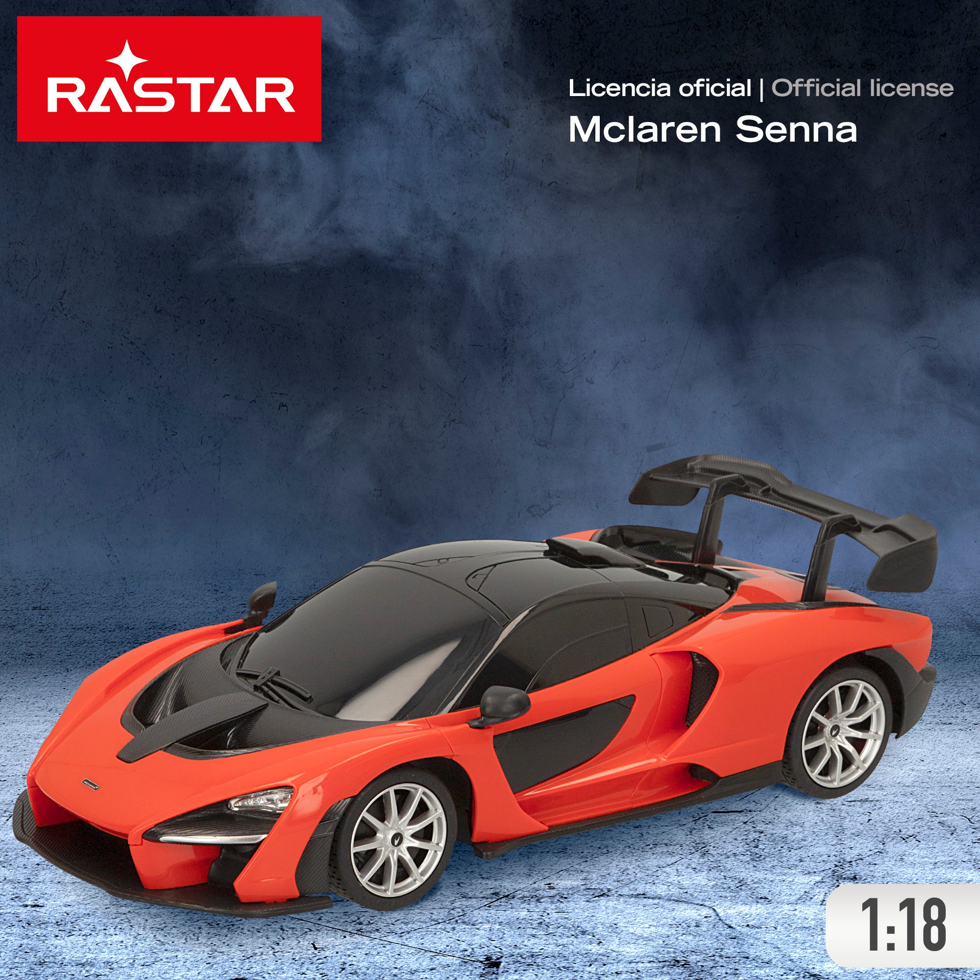 RASTAR McLaren Senna 1:18 Carro Telecomandado