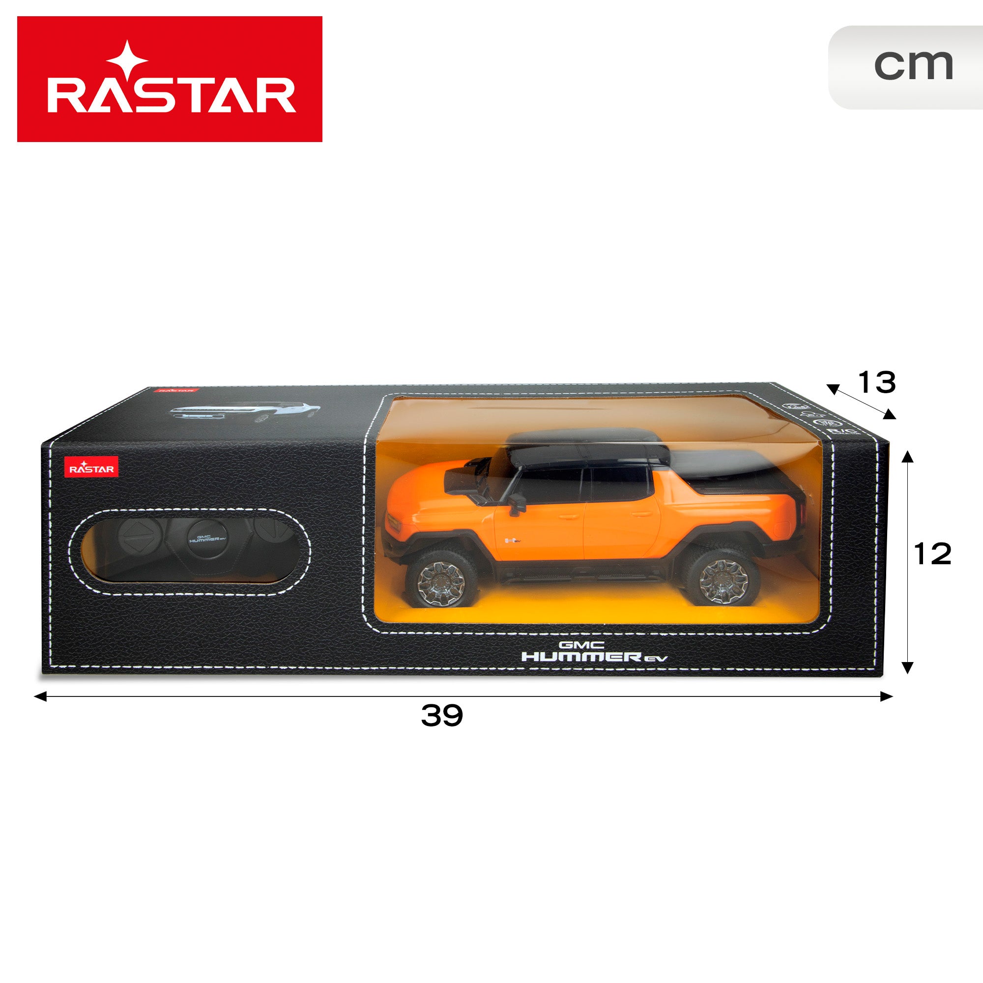 RASTAR Carro Telecomandado Hummer EV 1:26
