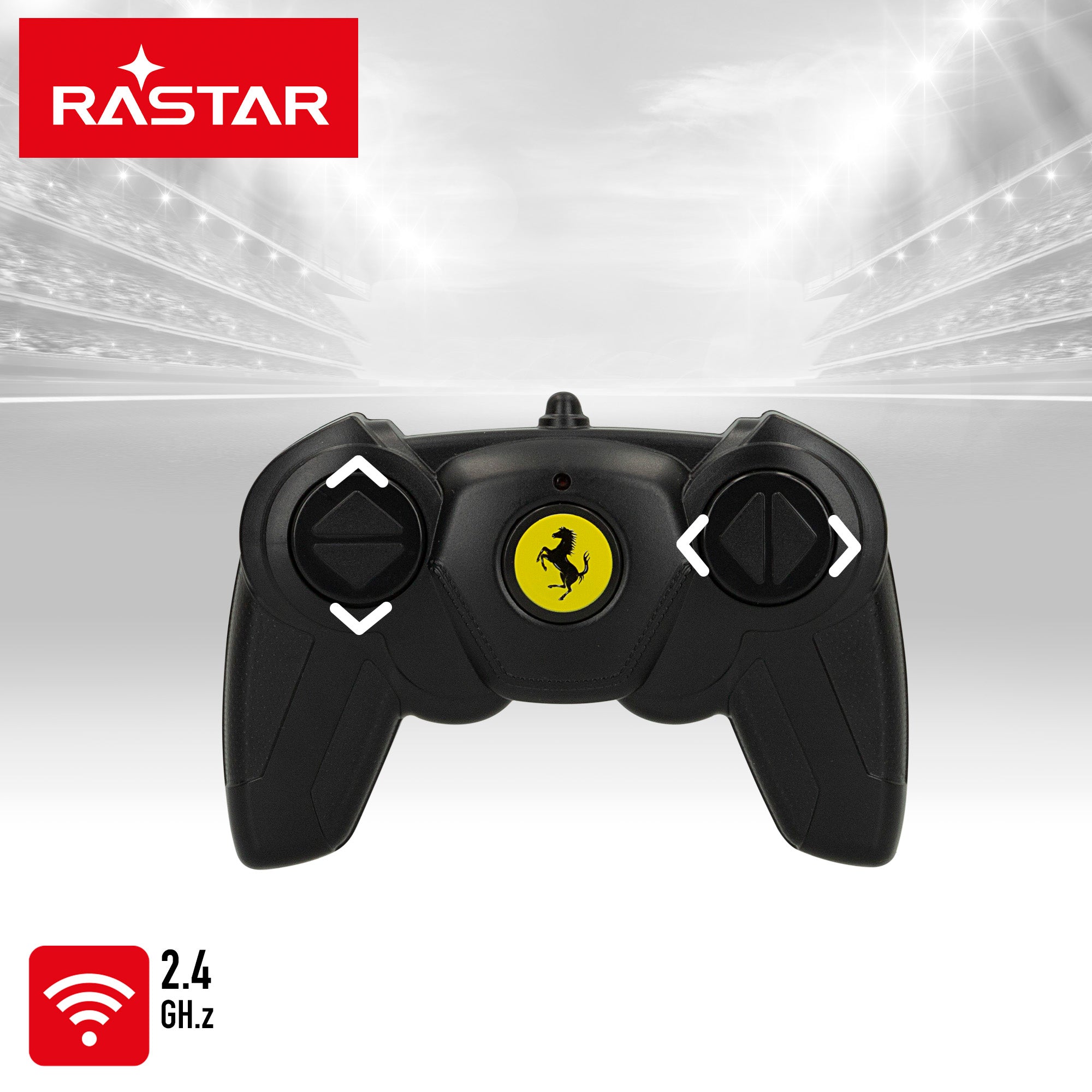 RASTAR Carro Telecomandado Ferrari 296 GTS 1:16 com Luzes
