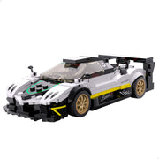 Kit automóvel modelo RASTAR Pagani Zonda R 387 peças à escala 1:28