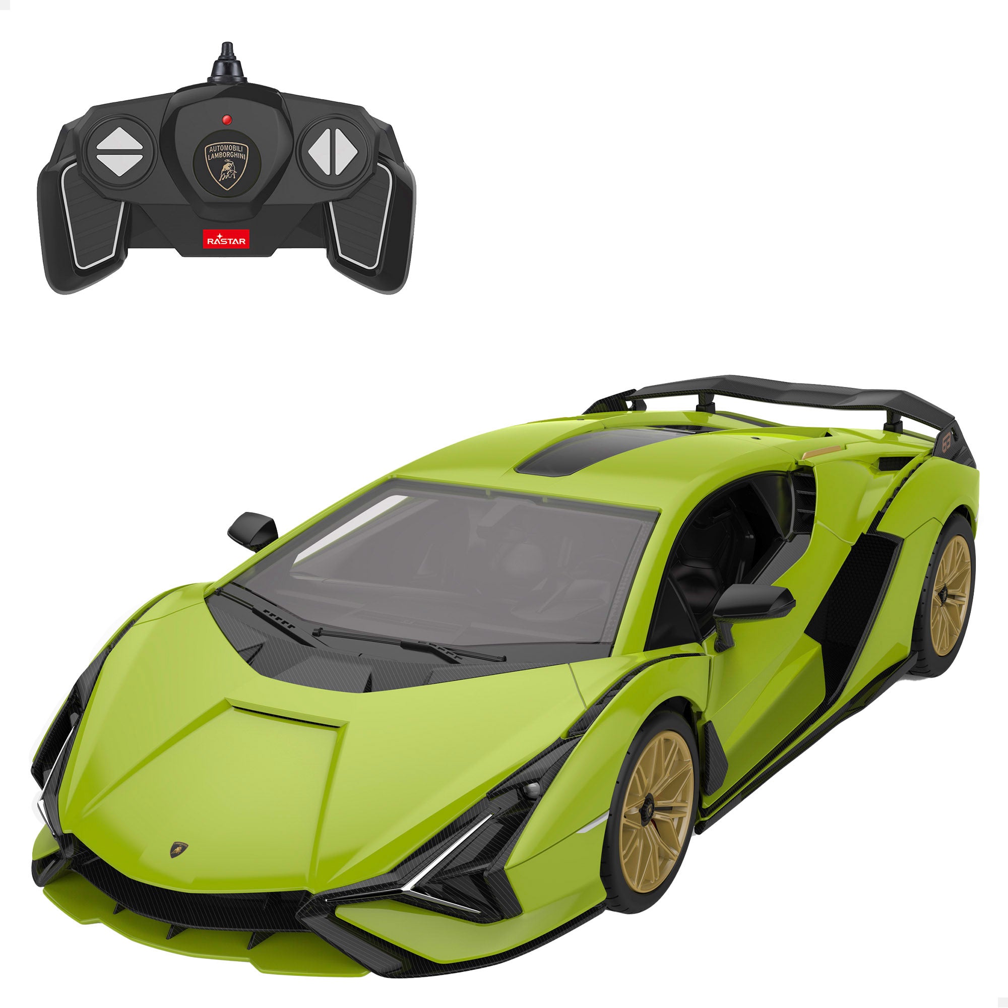 RASTAR Carro telecomandado e modelo para montar Lamborghini Sián 1:18