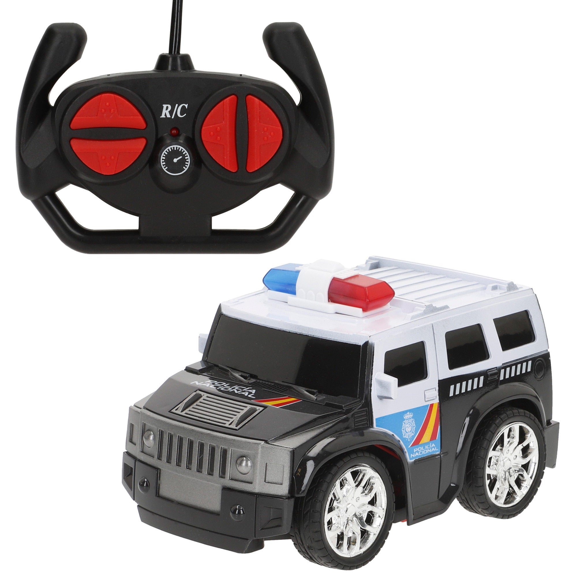 Carro de Controlo Remoto SWAT da Polícia Nacional 1:24 Speed&amp; Go