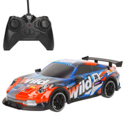 Carro telecomandado Xtreme Sports com luzes, escala 1:18, velocidade máxima.
