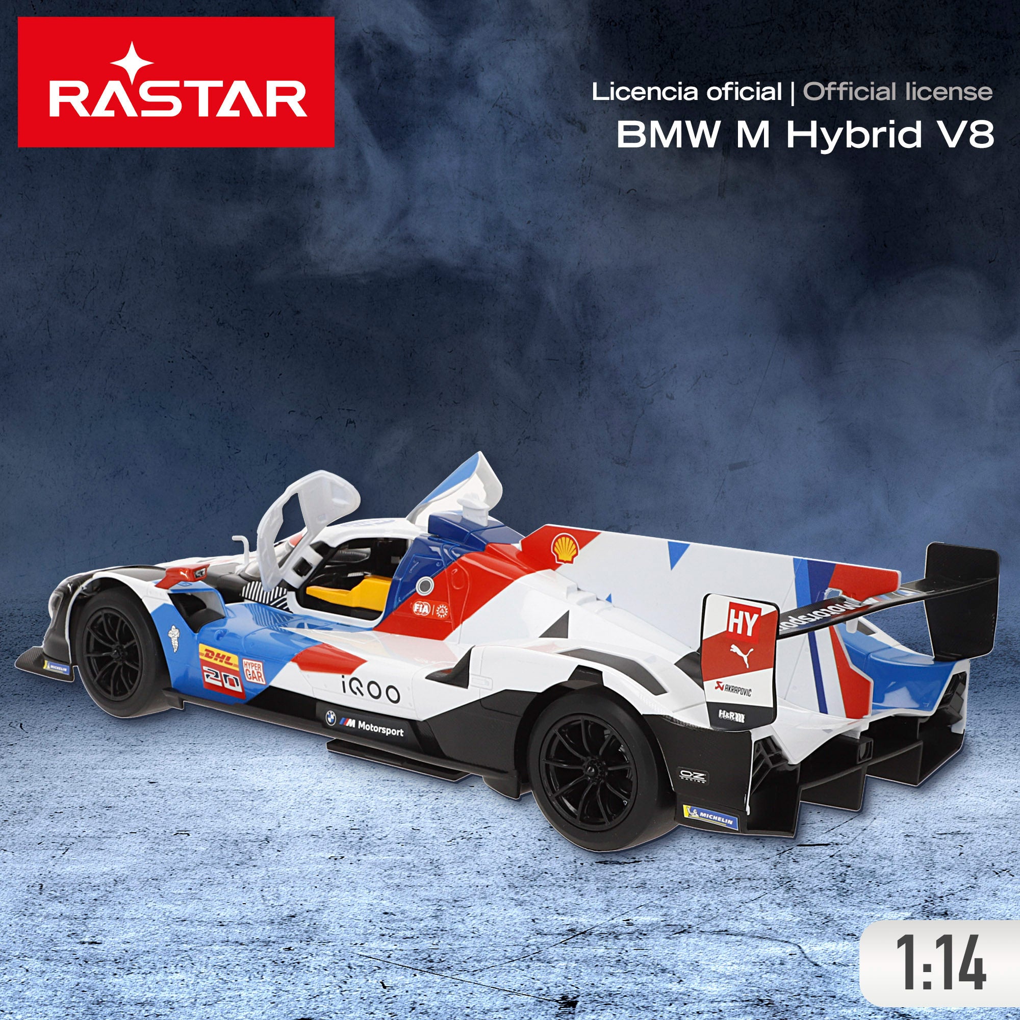 RASTAR BMW M Hybrid V8 Carro Telecomandado 1:14