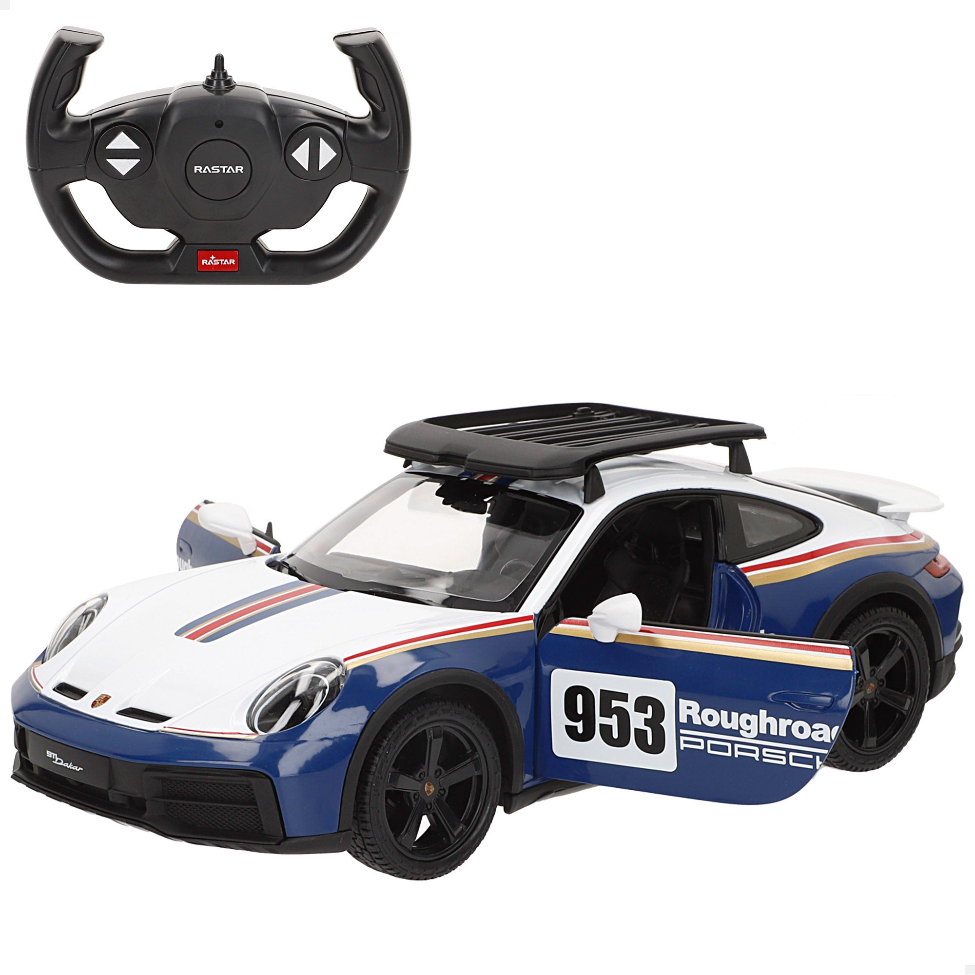RASTAR RC Carro Porsche 911 Dakar 1:14