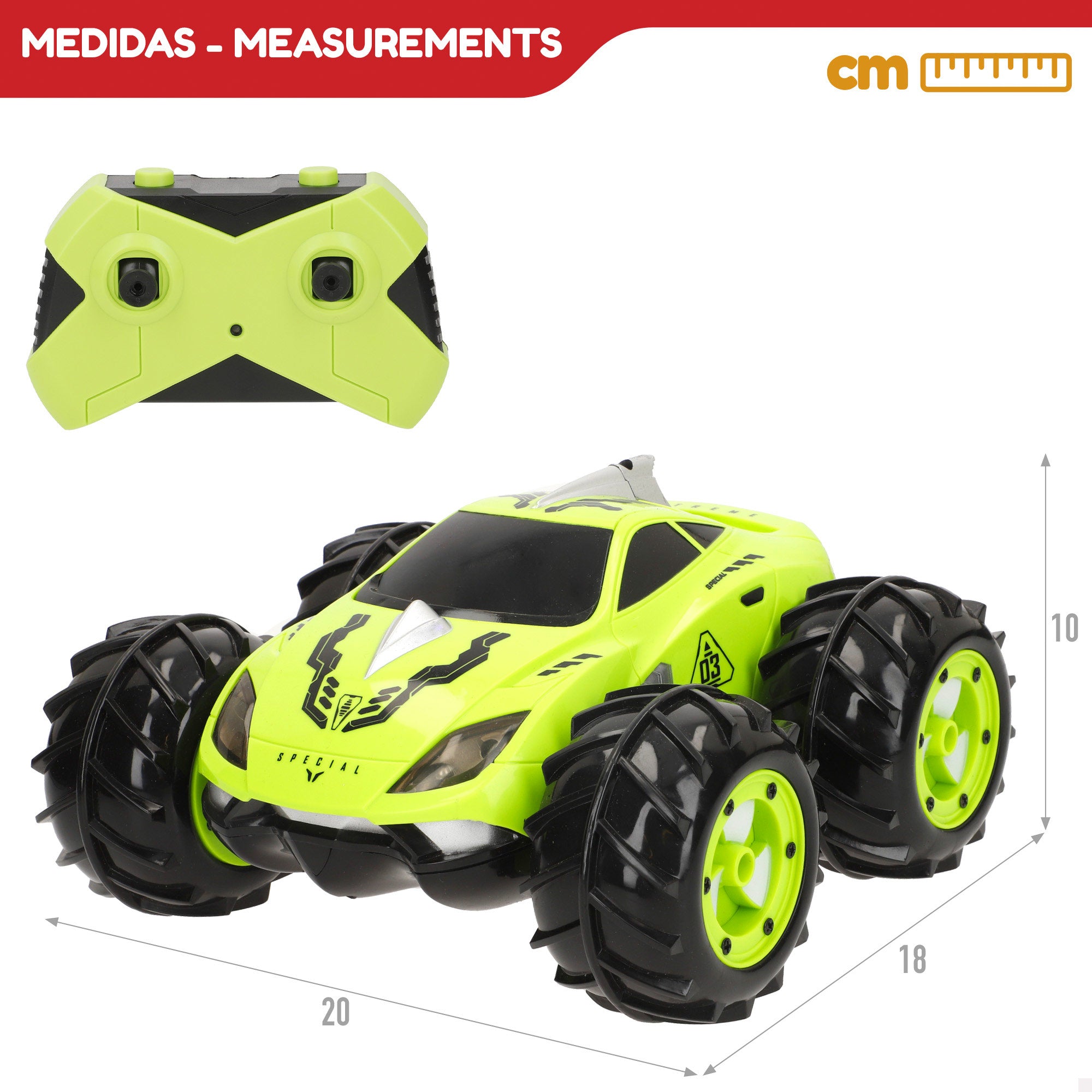 Carro telecomandado Speed ​​​​&amp; Go Amphibious Nitro