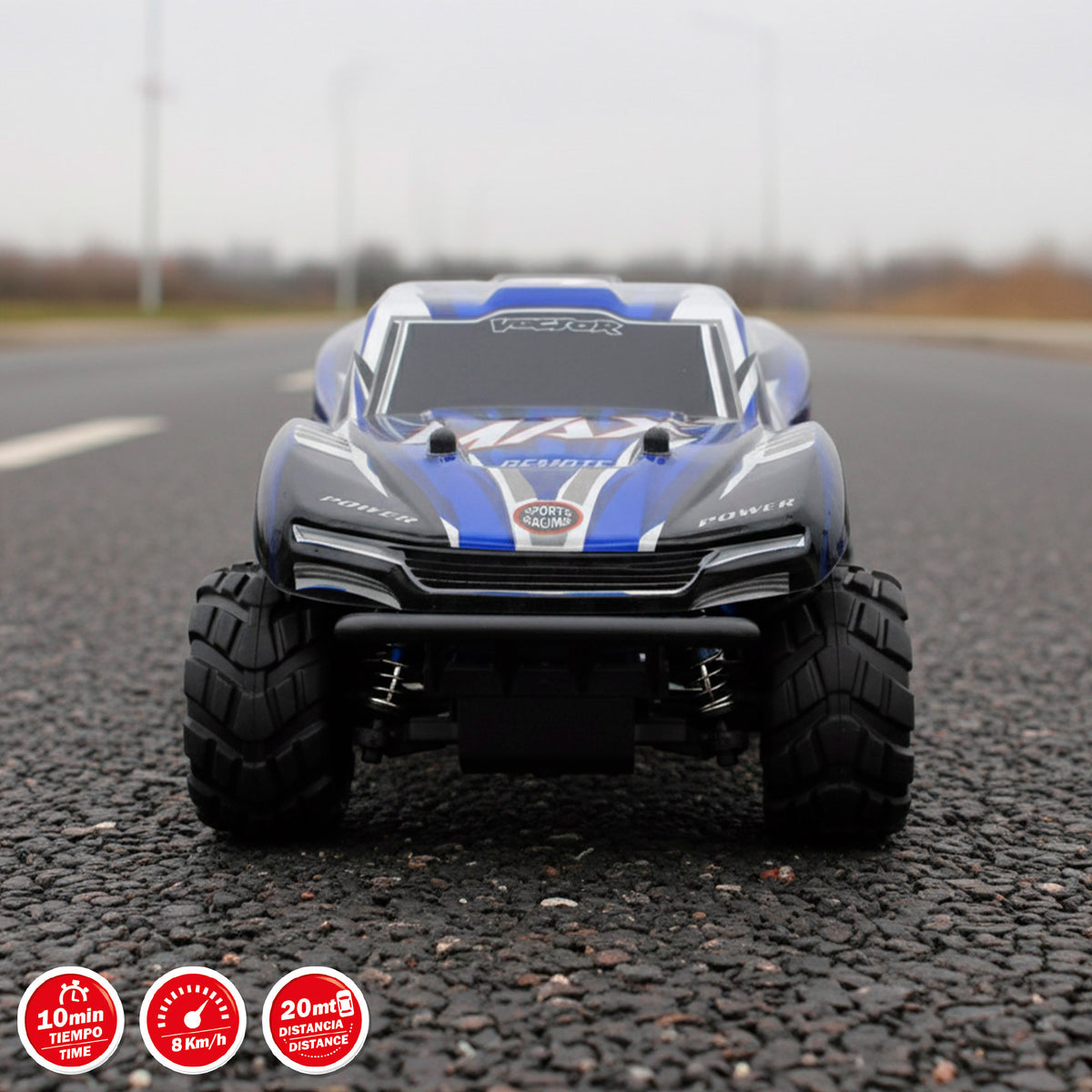 Carro telecomandado 1:18 Speed&Go