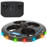 Drone de brinquedo circular com comando à distância, rotação de 360º e giroscópio Speed ​​​​&amp; Go.