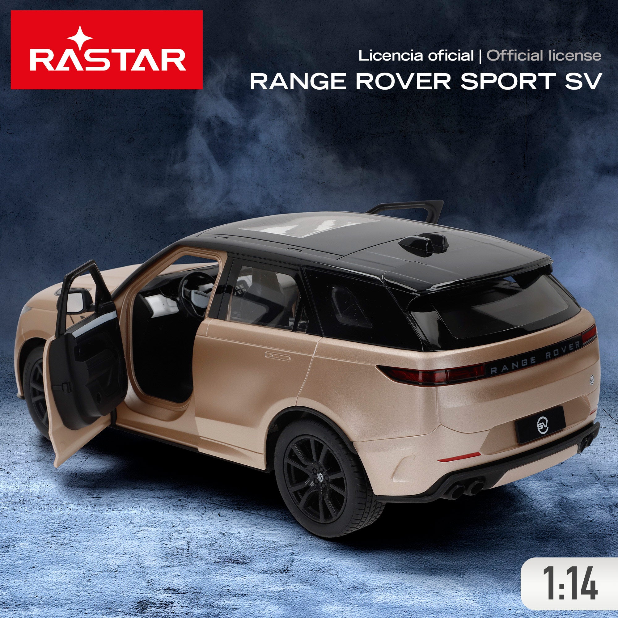 RASTAR Range Rover Sport SV 1:14 Carro Telecomandado com Portas que Abrem