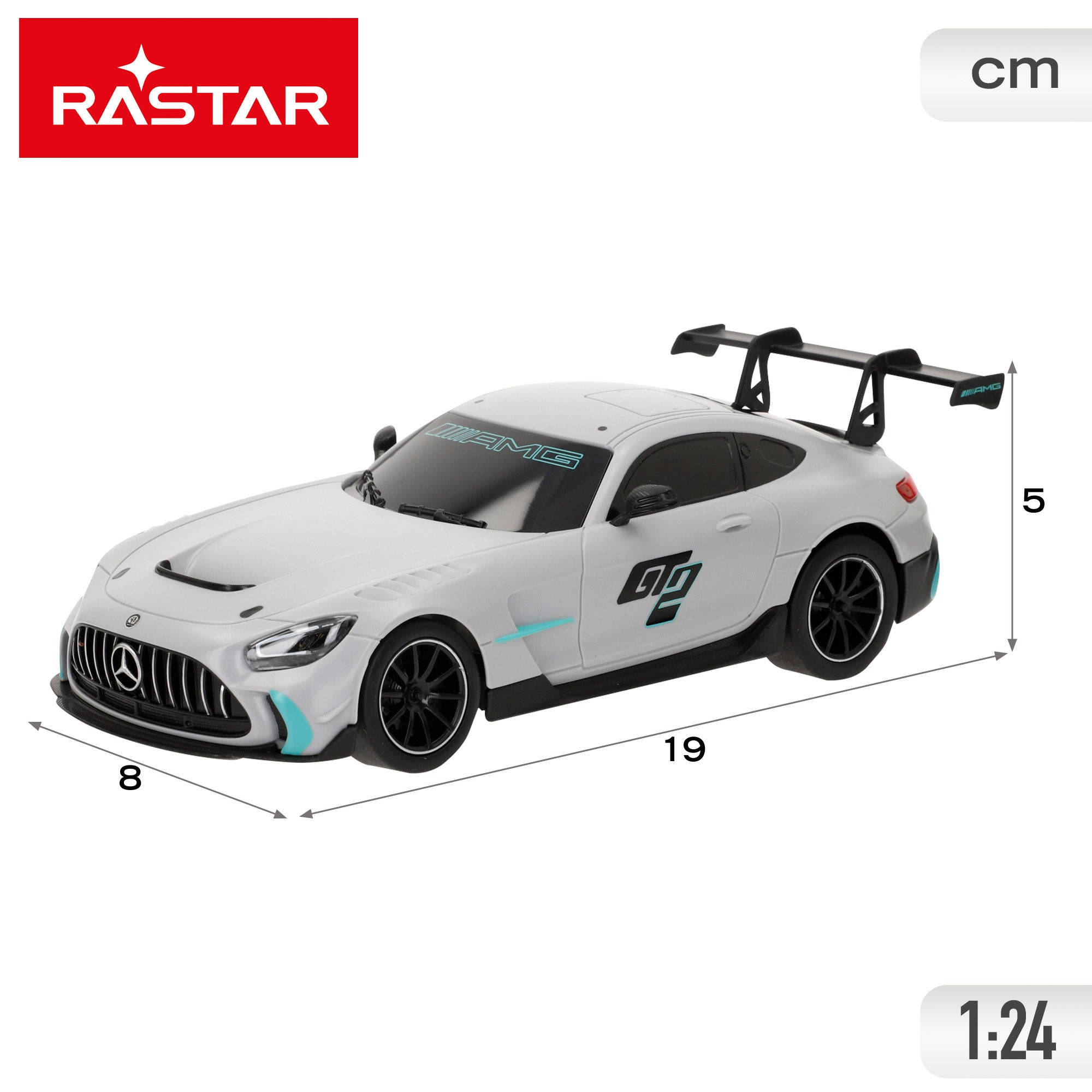 RASTAR Mercedes AMG GT2 1:24 Carro Telecomandado
