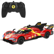RASTAR Carro Telecomandado Ferrari 499P 50 Le Mans Hypercar 1:24