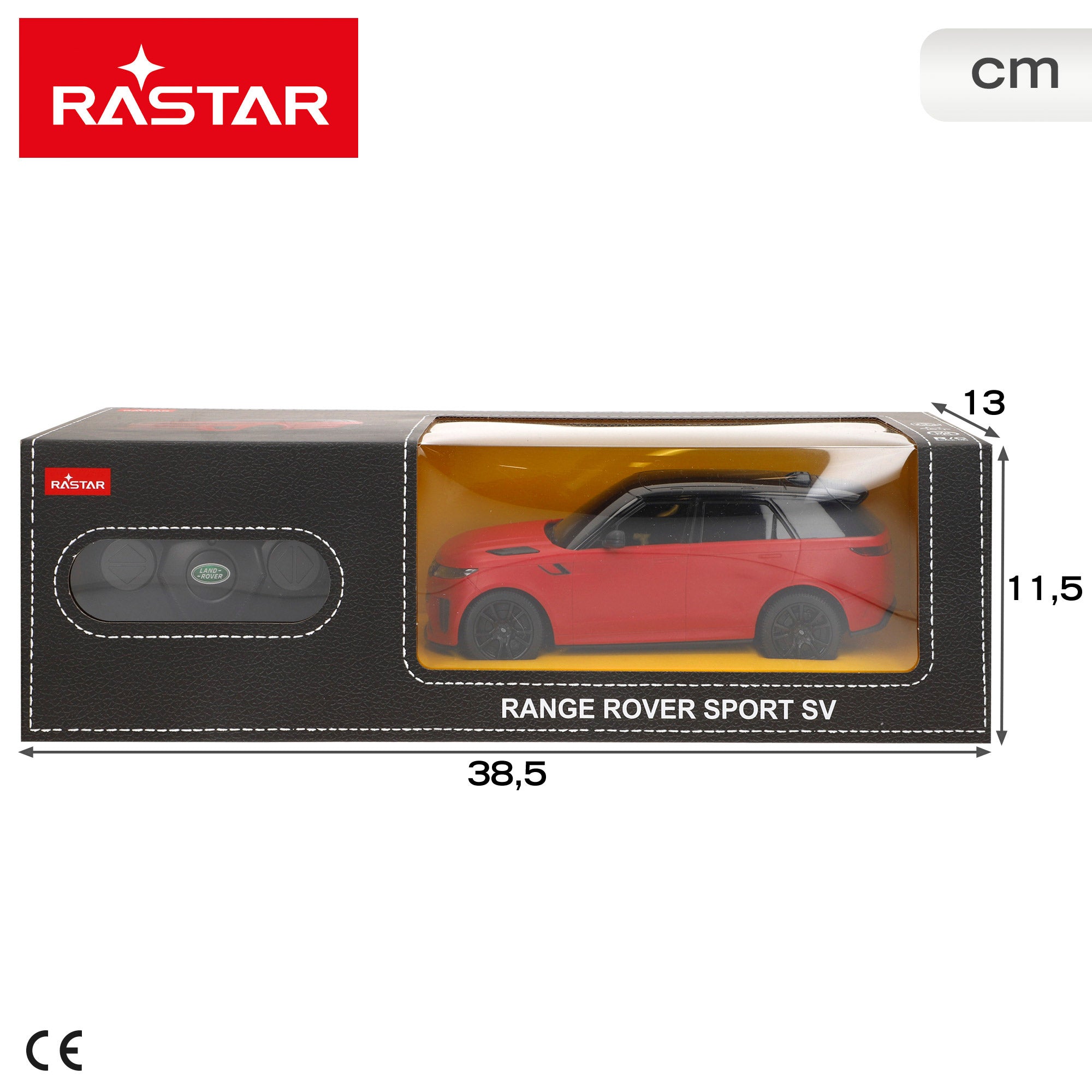 RASTAR Range Rover Sport SV 1:14 Carro Telecomandado com Portas que Abrem