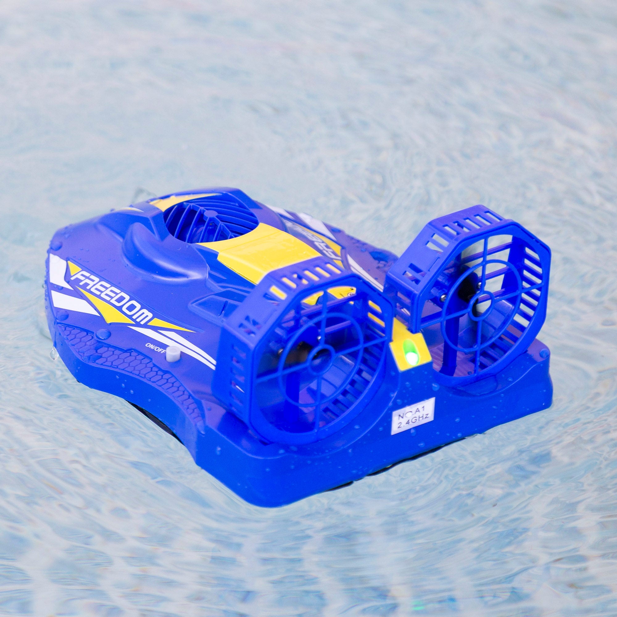 Lancha de controlo remoto hovercraft Speed & Go