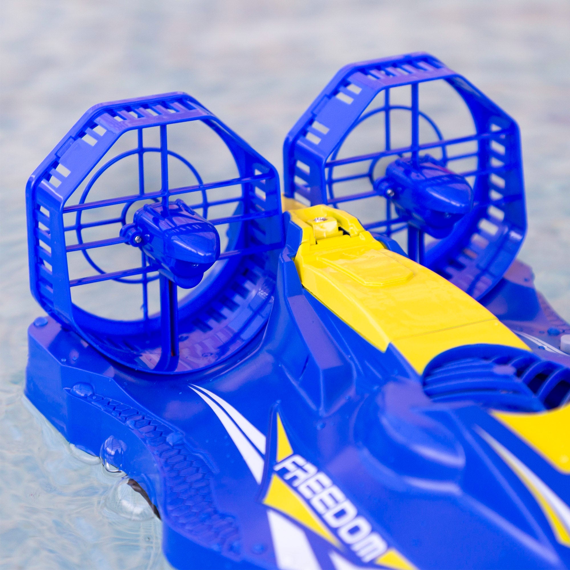 Lancha de controlo remoto hovercraft Speed & Go