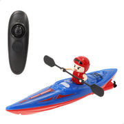 Caiaque telecomandado com figura River Kayak