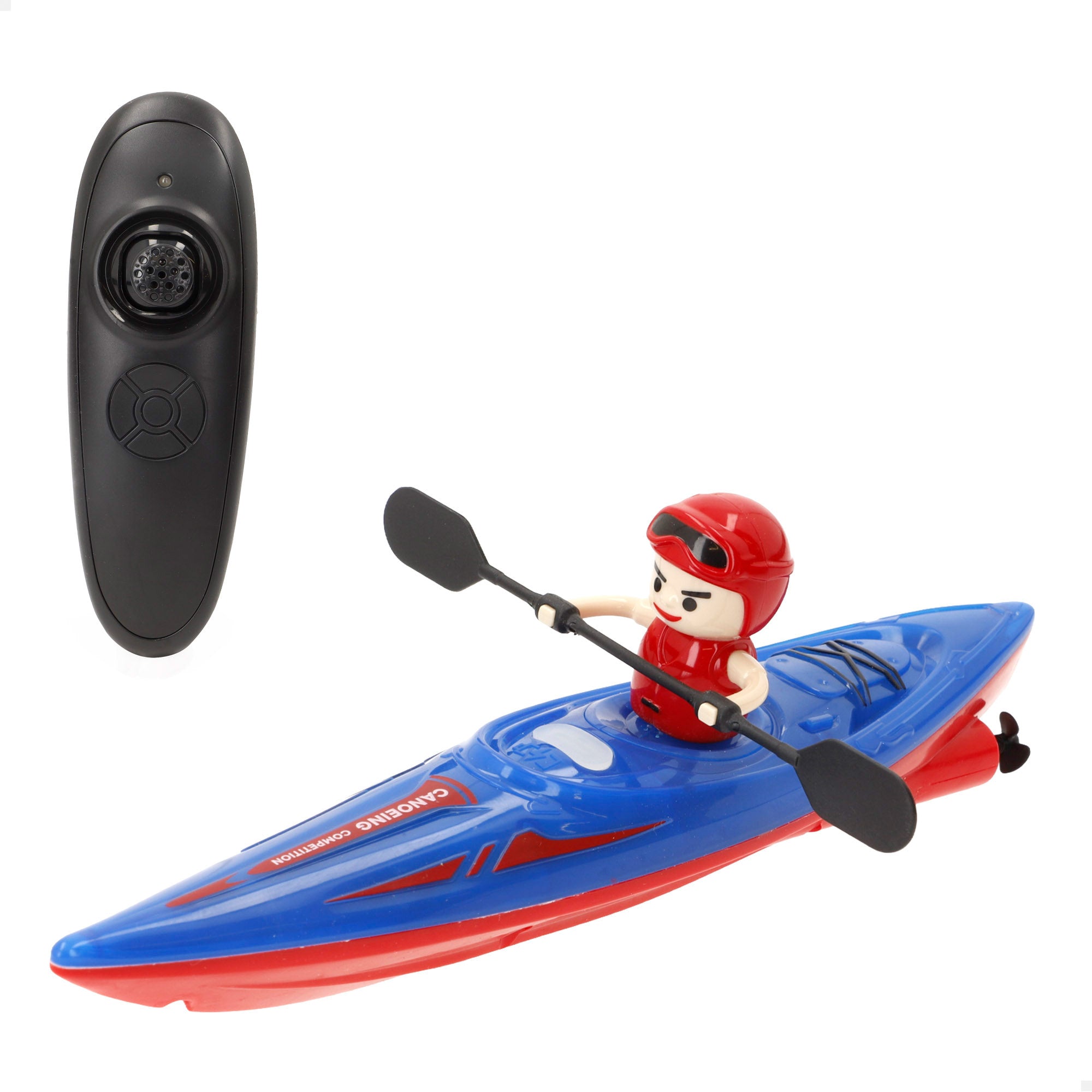 Caiaque telecomandado com figura River Kayak