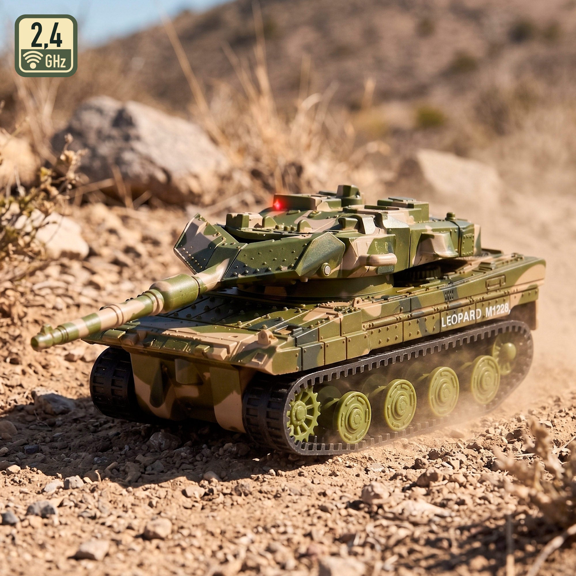 Tanque telecomandado + 3 anos Speed&Go