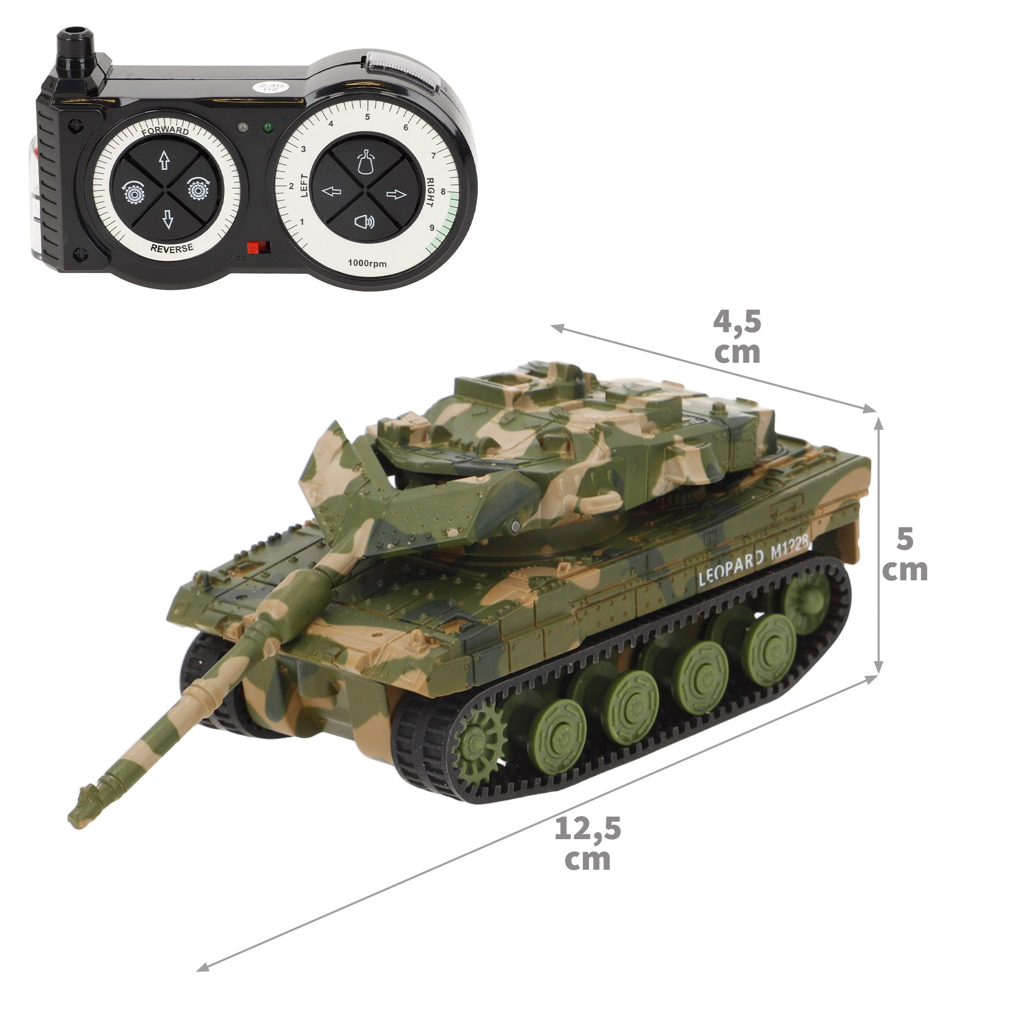Tanque telecomandado + 3 anos Speed&Go