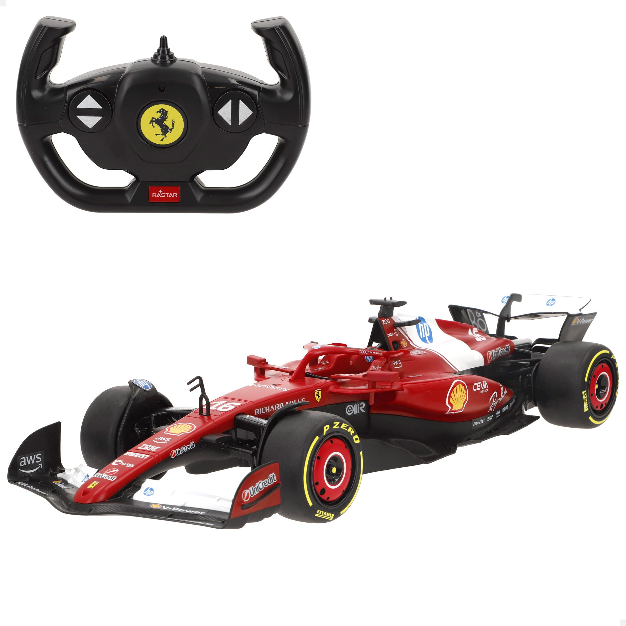 RASTAR Carro de controlo remoto Ferrari SF-25 1:12