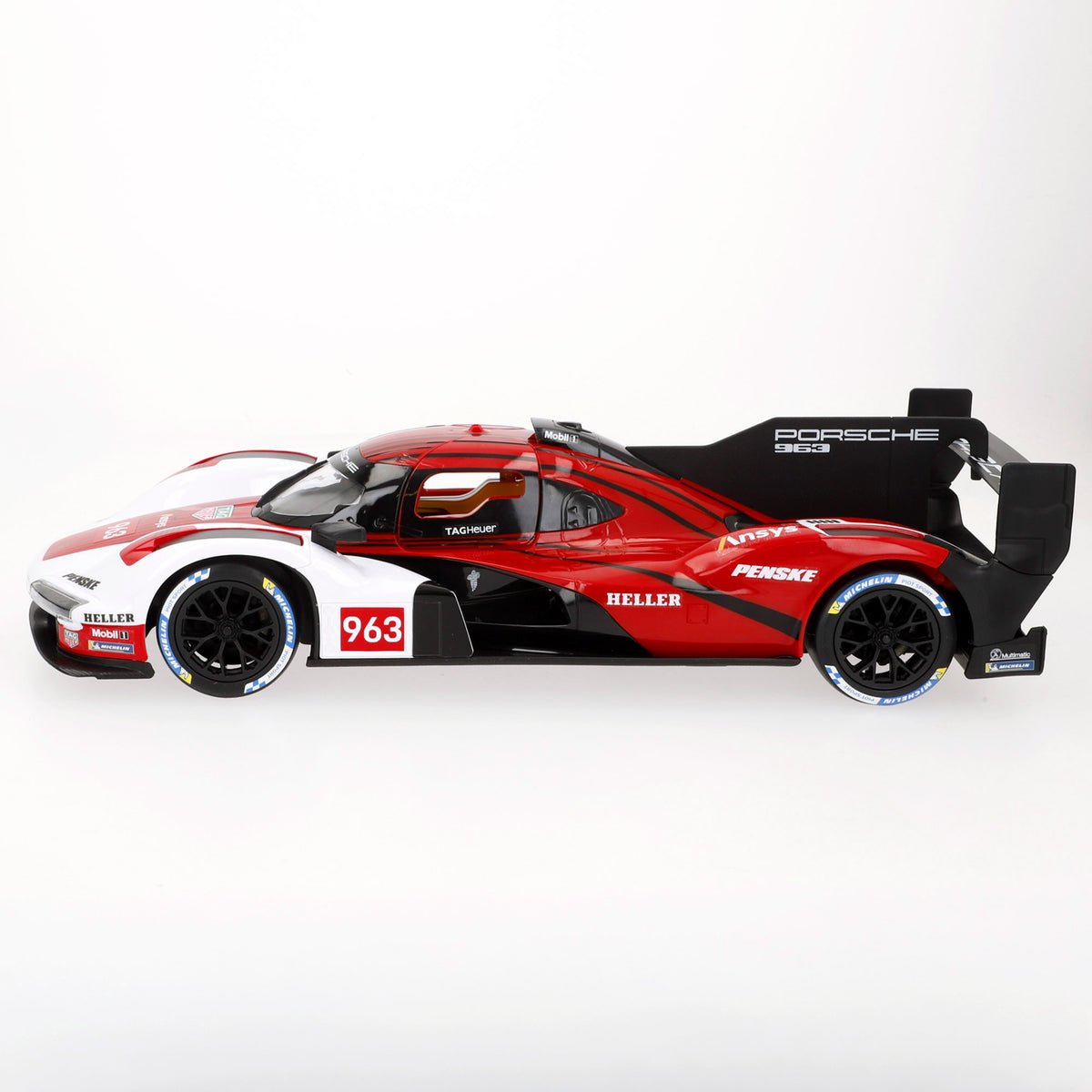 RASTAR Carro de controlo remoto Porsche 963 LMDH 1:14