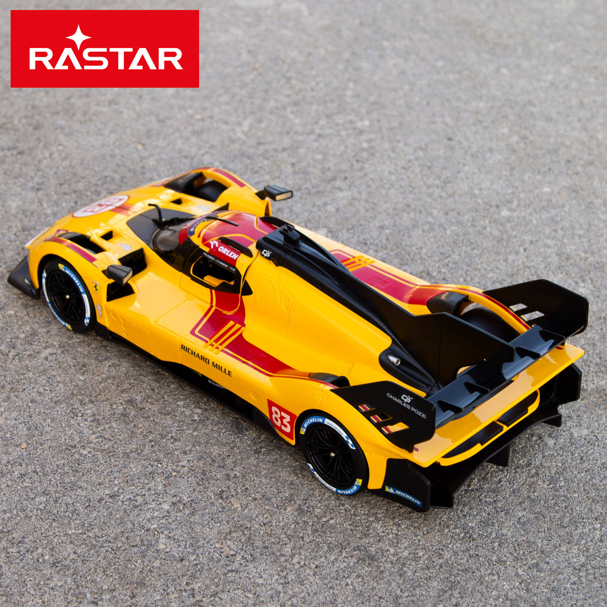 RASTAR Carro telecomandado Ferrari 499P n.º 83 1:14