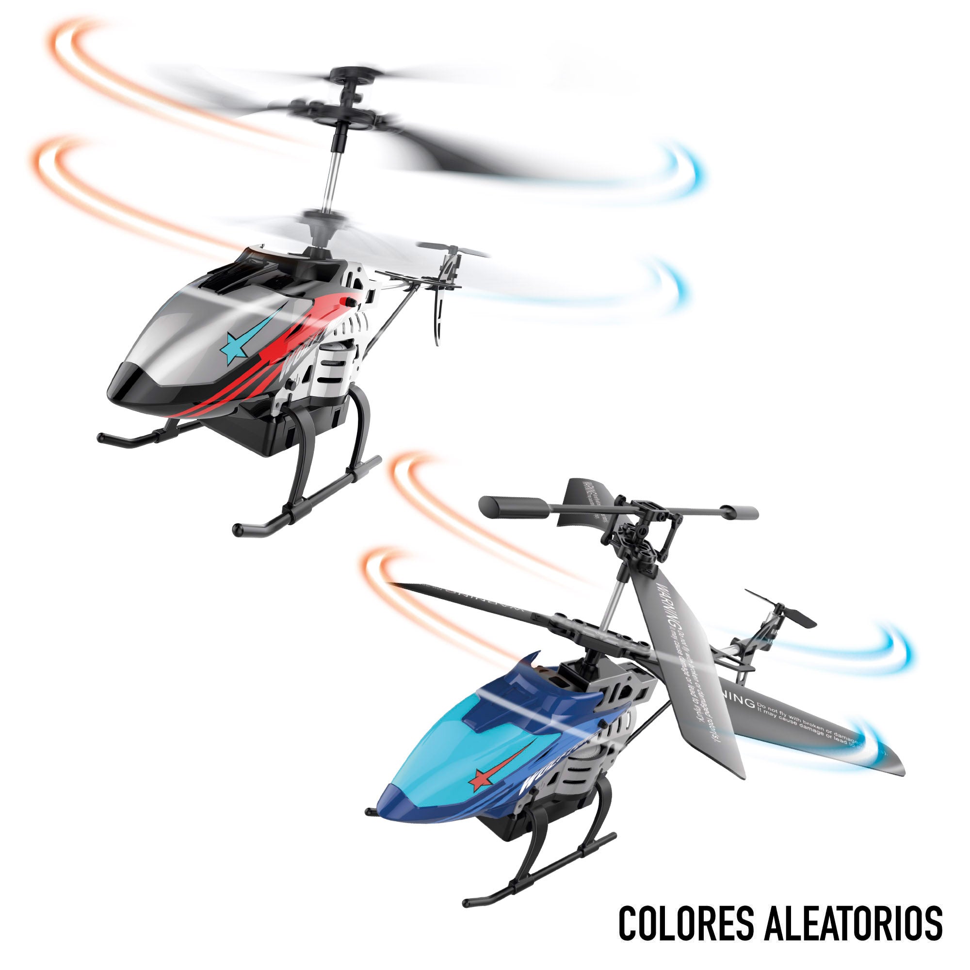 Conjunto de helicópteros telecomandados Speed ​​​​&amp; Go 360°