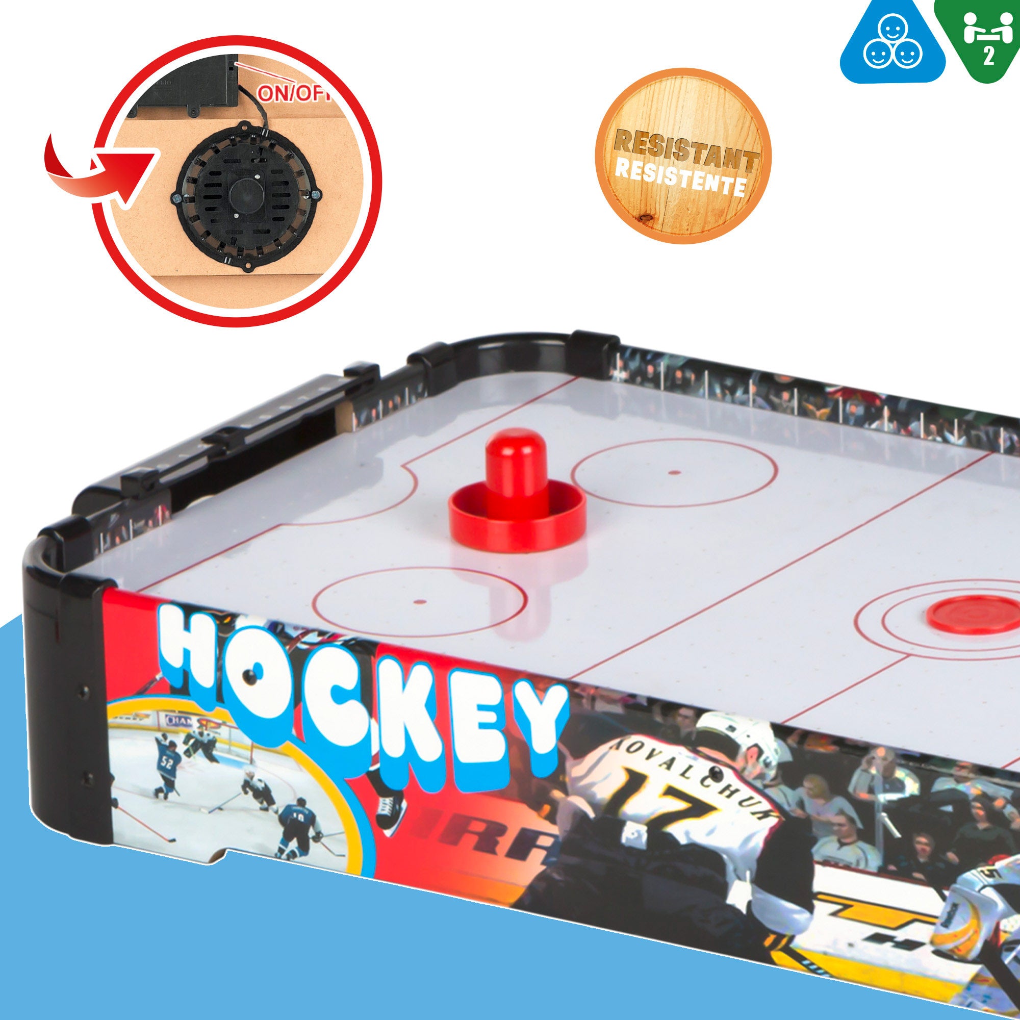 Jogo de air hockey de mesa da CB Games