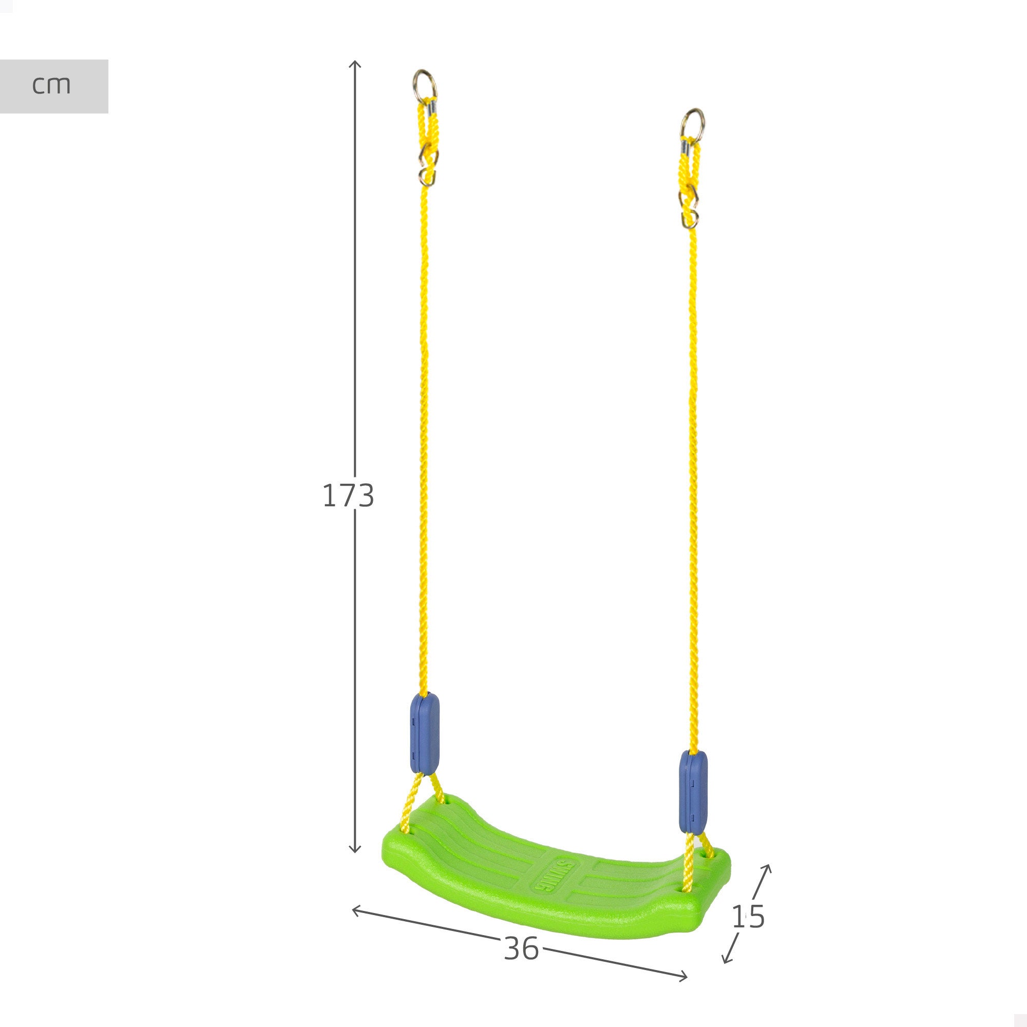 Baloiço ajustável 36x15x173 cm COLORBABY