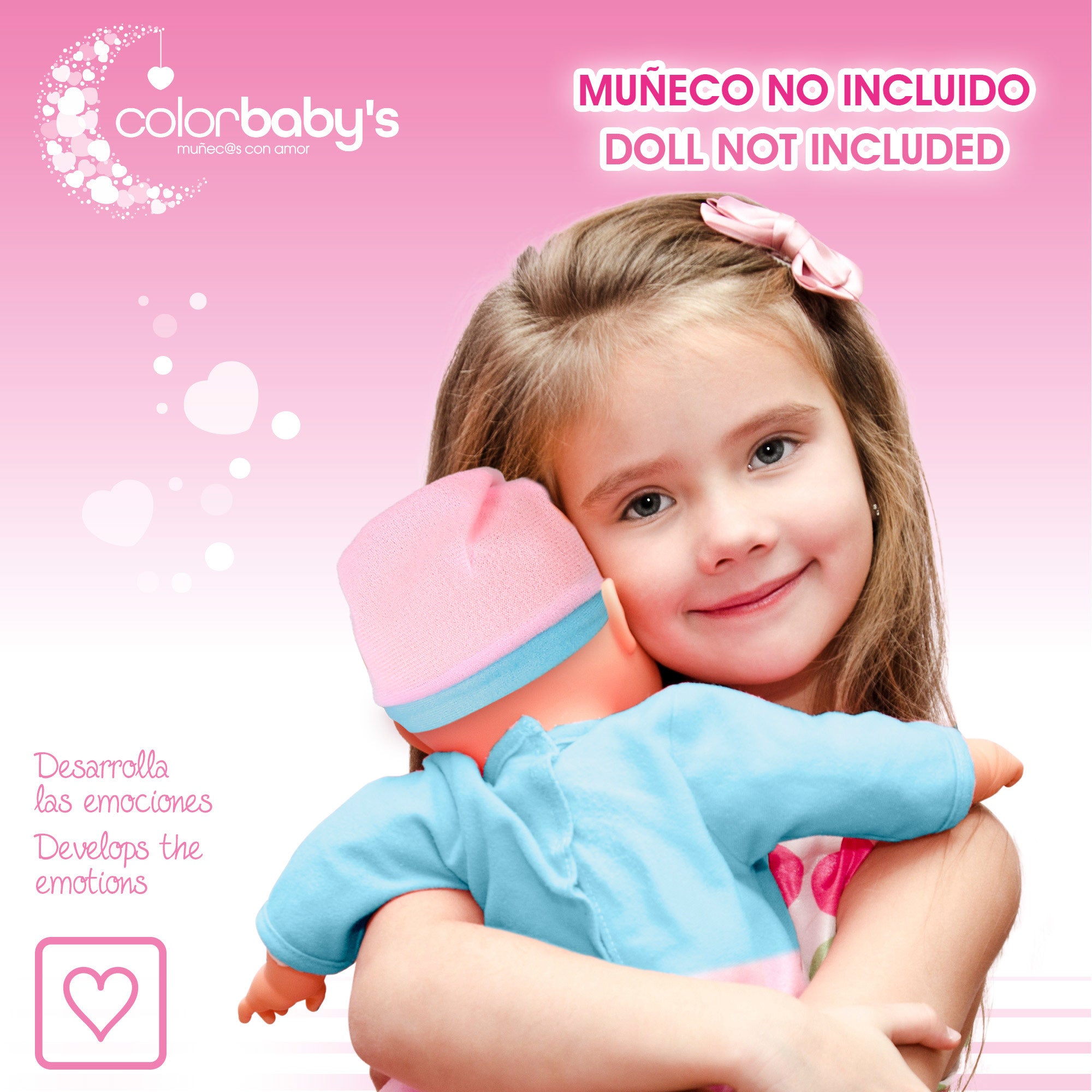 Conjunto de acessórios para cuidados com bonecas Colorbaby