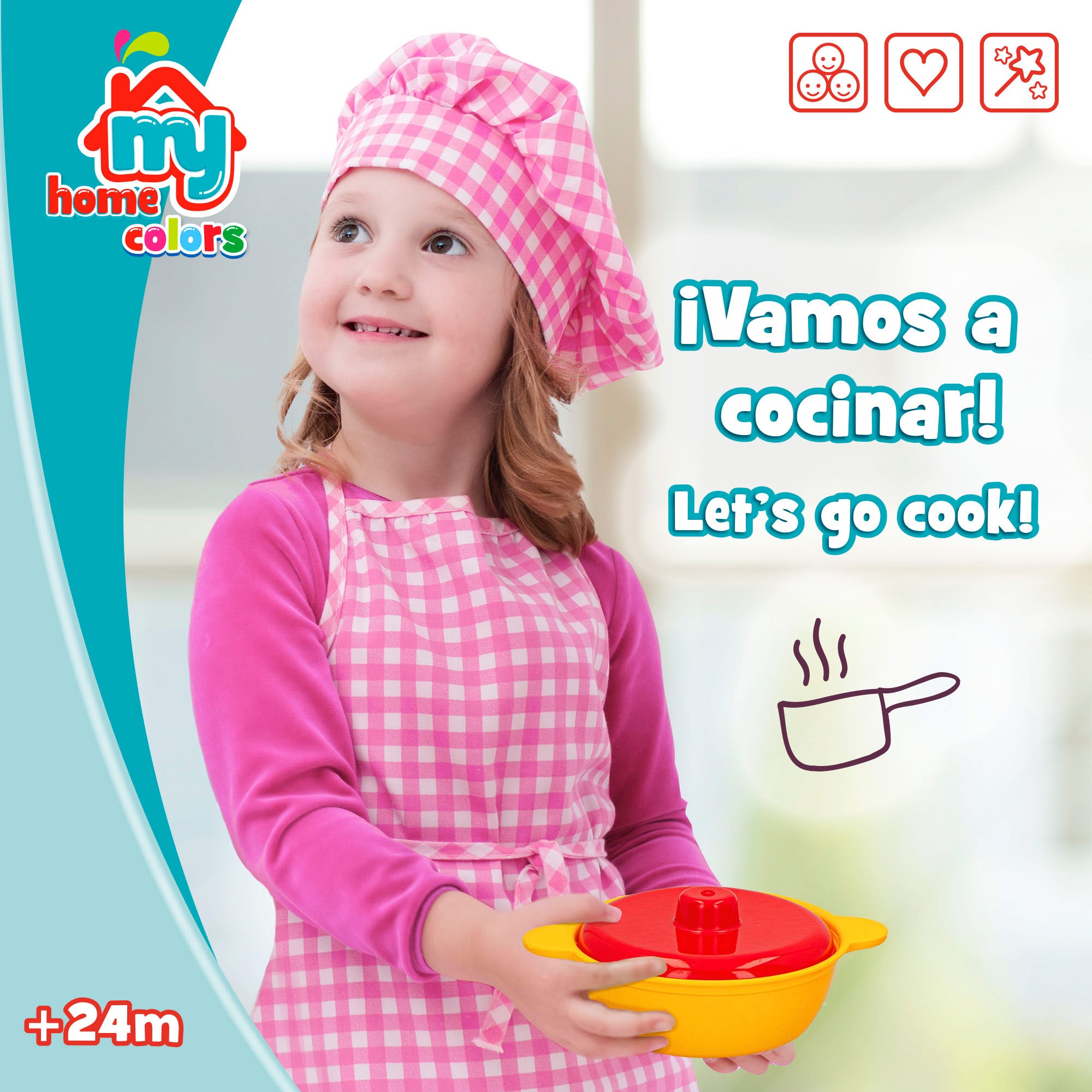 Conjunto de Cozinha e Alimentação My Home Colors