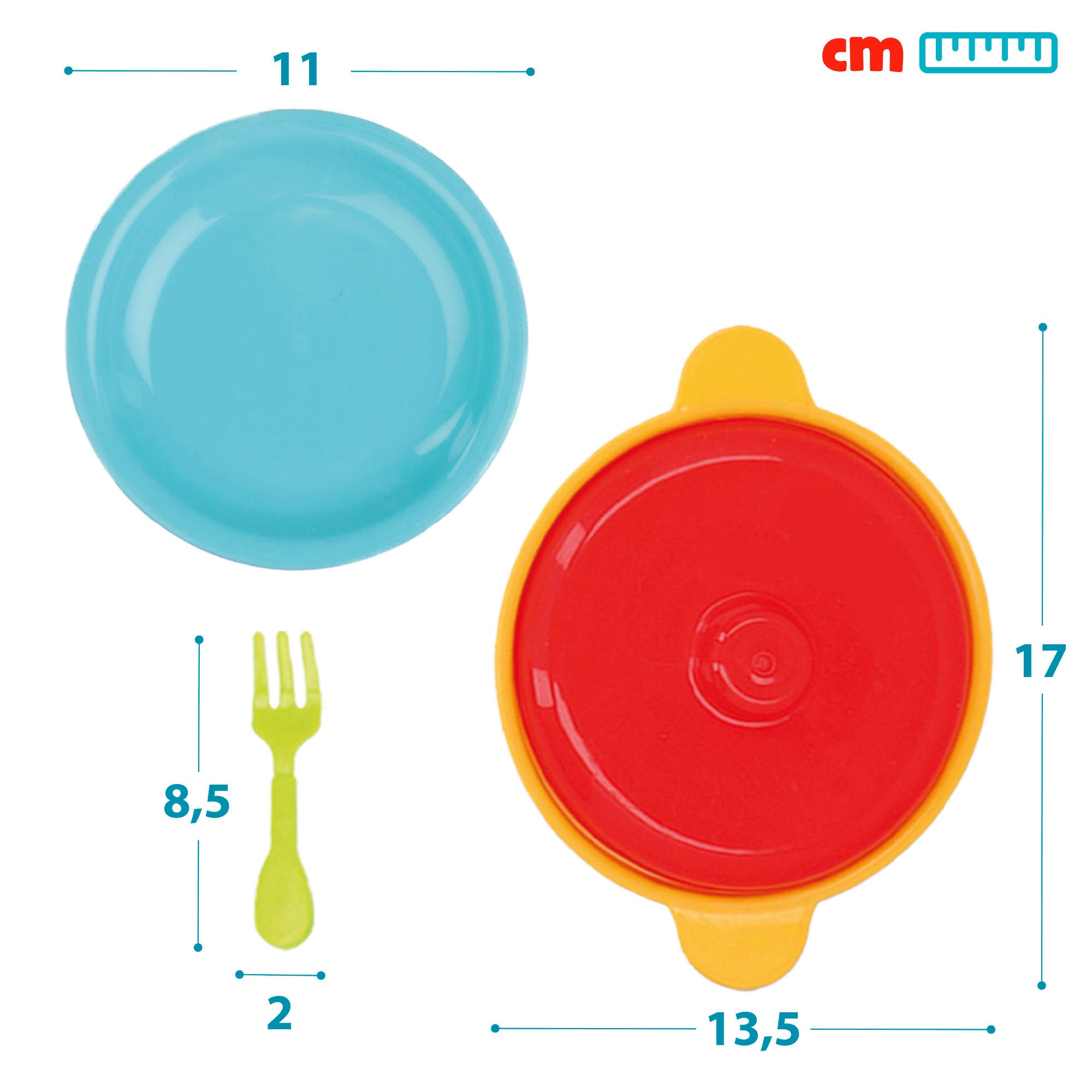 Conjunto de Cozinha e Alimentação My Home Colors