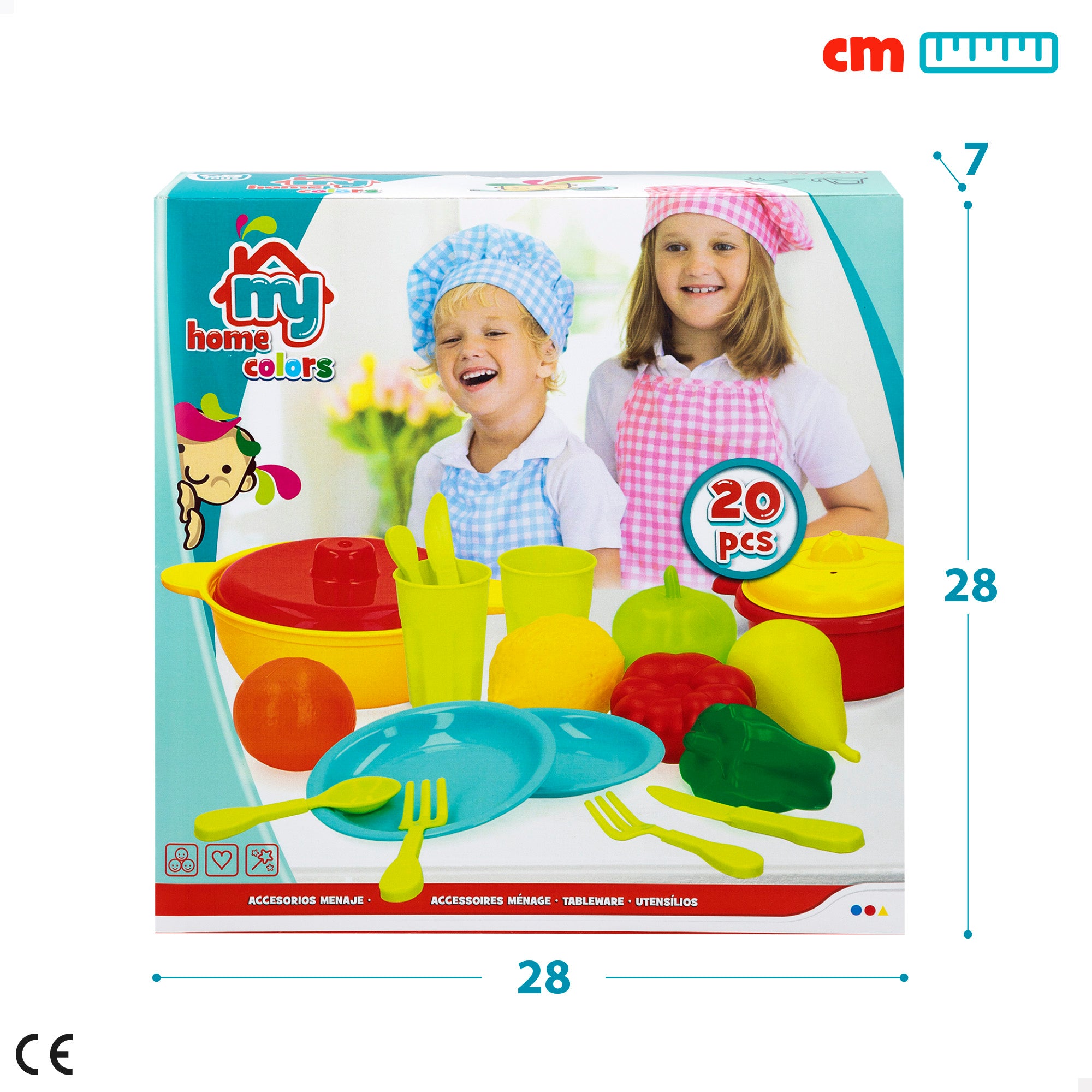 Conjunto de Cozinha e Alimentação My Home Colors