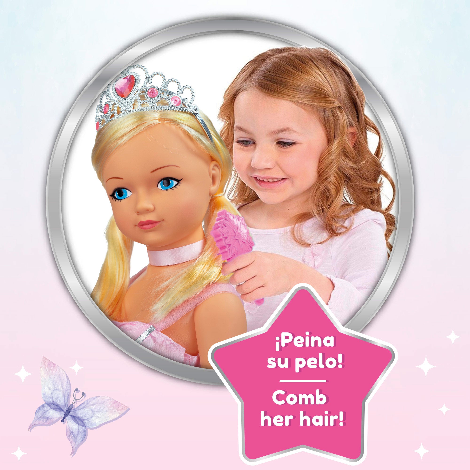 Boneca princesa grande de 105 cm, Maria Princesa