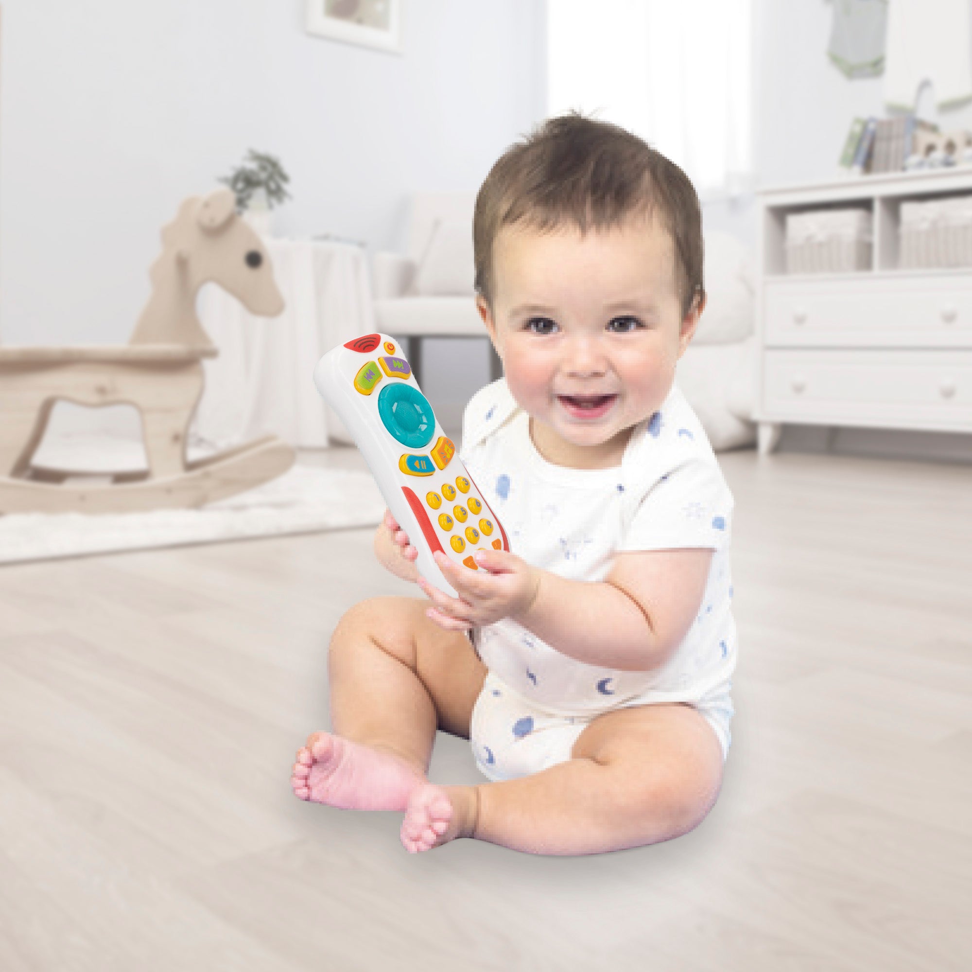 Winfun O Meu Primeiro Comando com Luzes, Sons e Melodias Divertidas