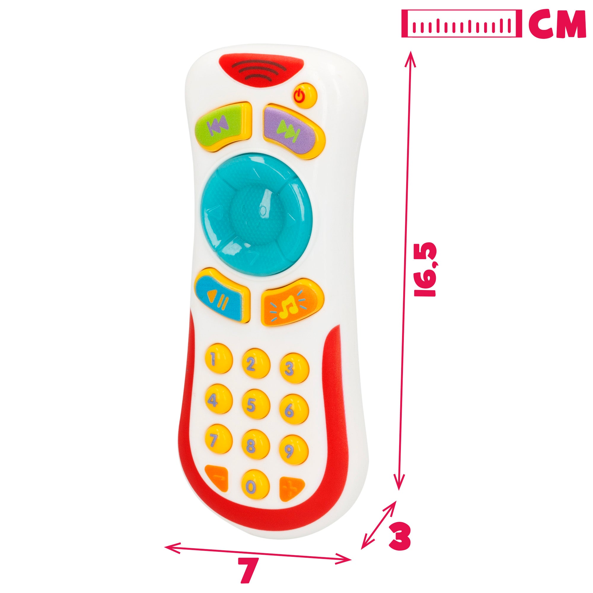 Winfun O Meu Primeiro Comando com Luzes, Sons e Melodias Divertidas