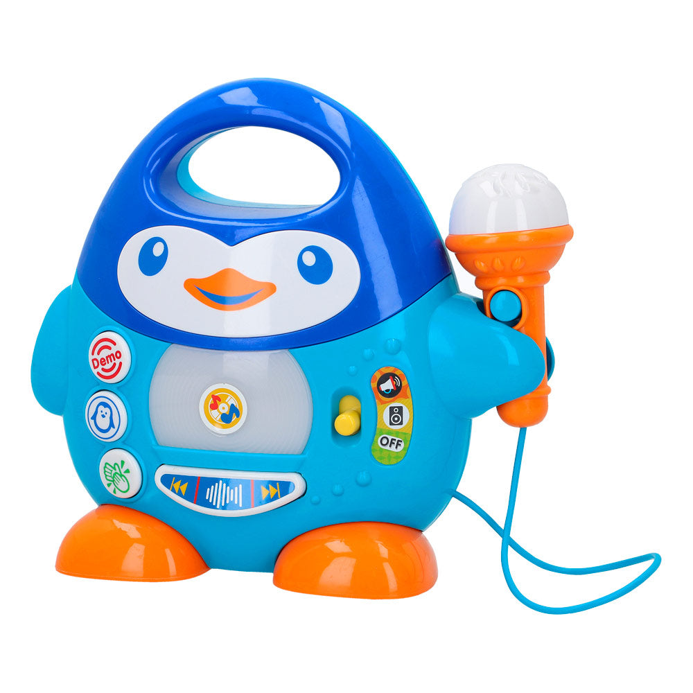 Winfun Penguin Karaoke com Luzes e Sons