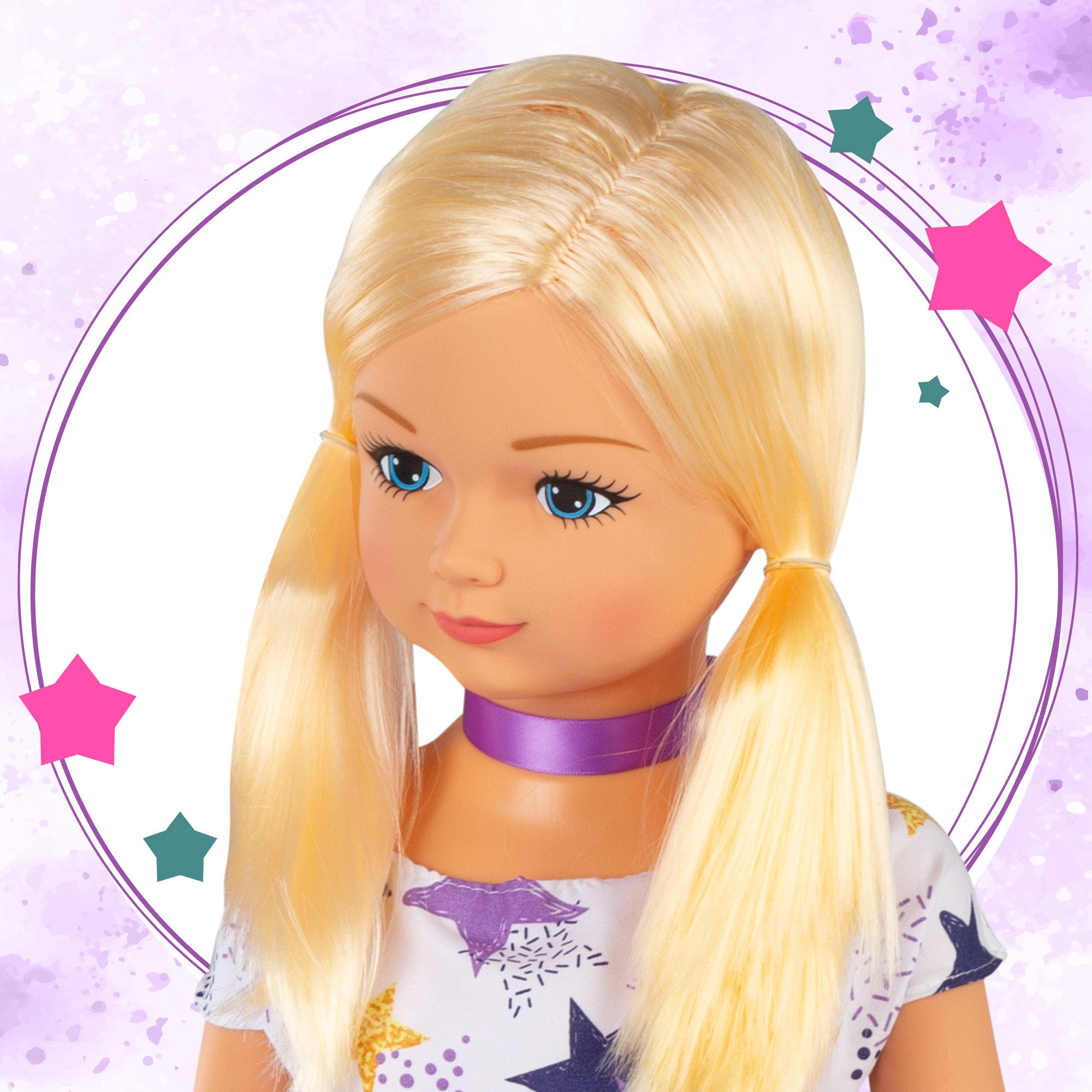 Boneca grande com vestido casual, 105 cm Maria