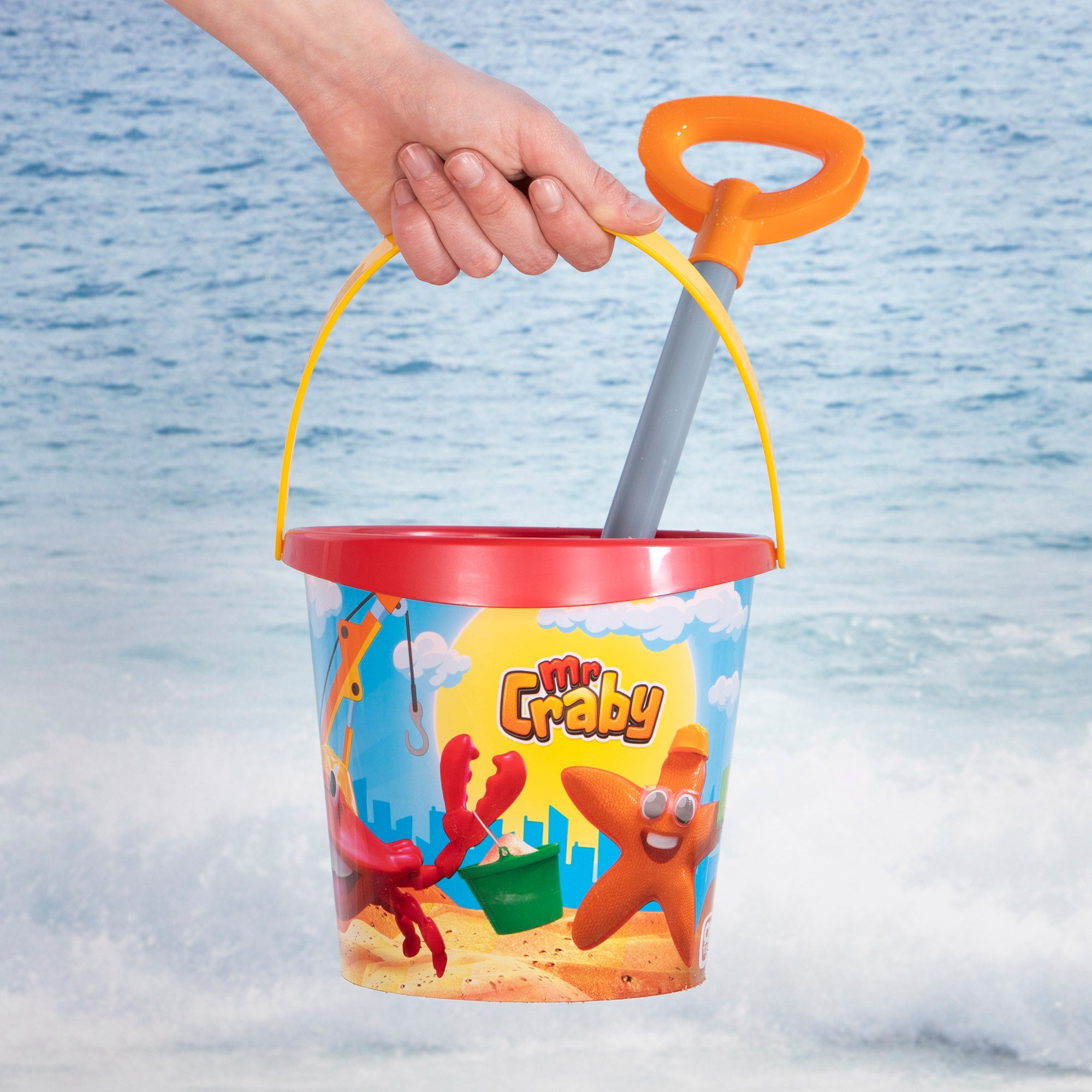 Conjunto de brinquedos de praia com camião e acessórios Color Beach