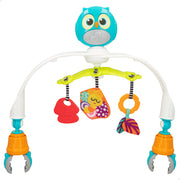 Carrossel musical Winfun para berço e carrinho de bebé
