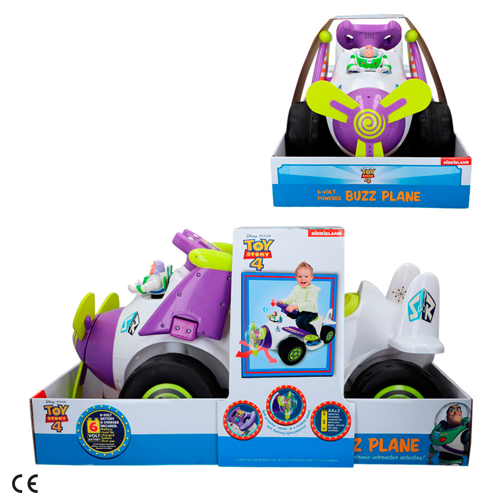 Avião de brinquedo Toy Story 4 com bateria de 6V