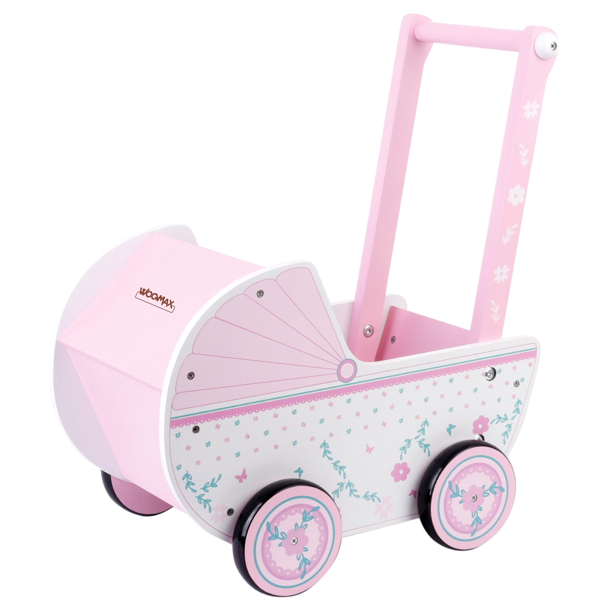 Carrinho de bonecas em madeira WOOMAX