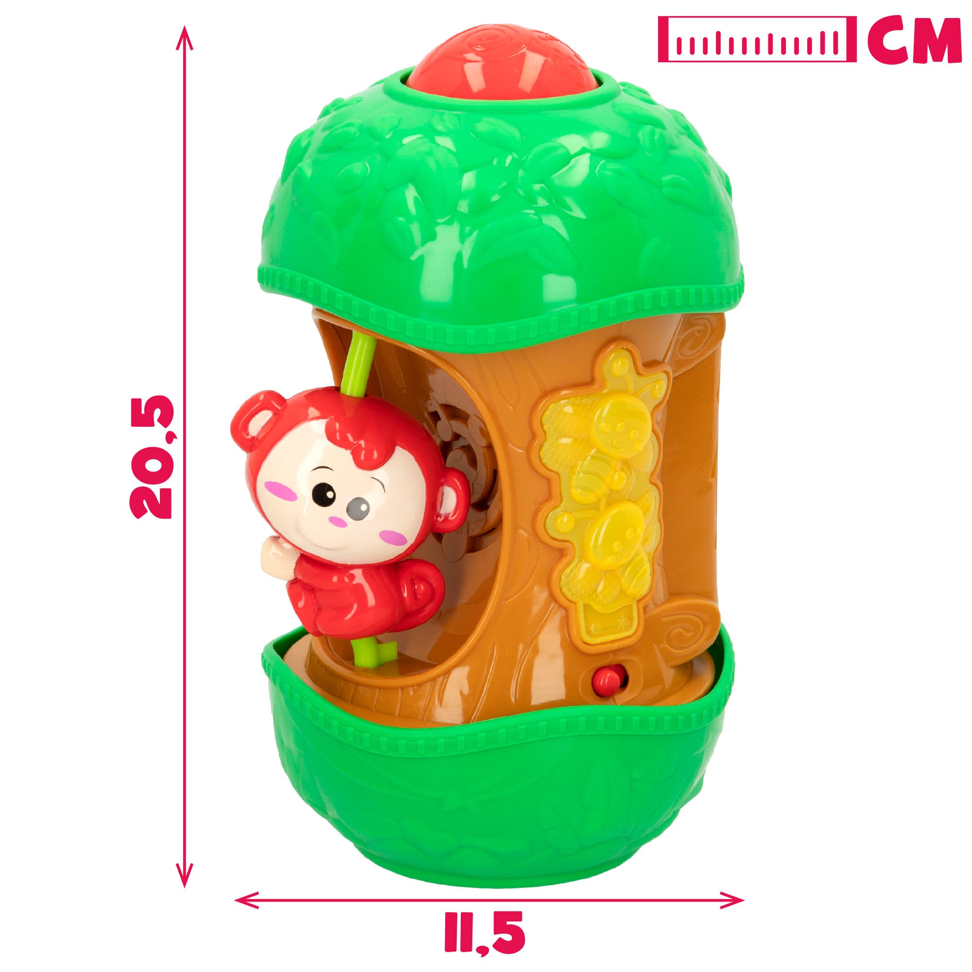 Jogo de atividades com macaco de brincar Winfun