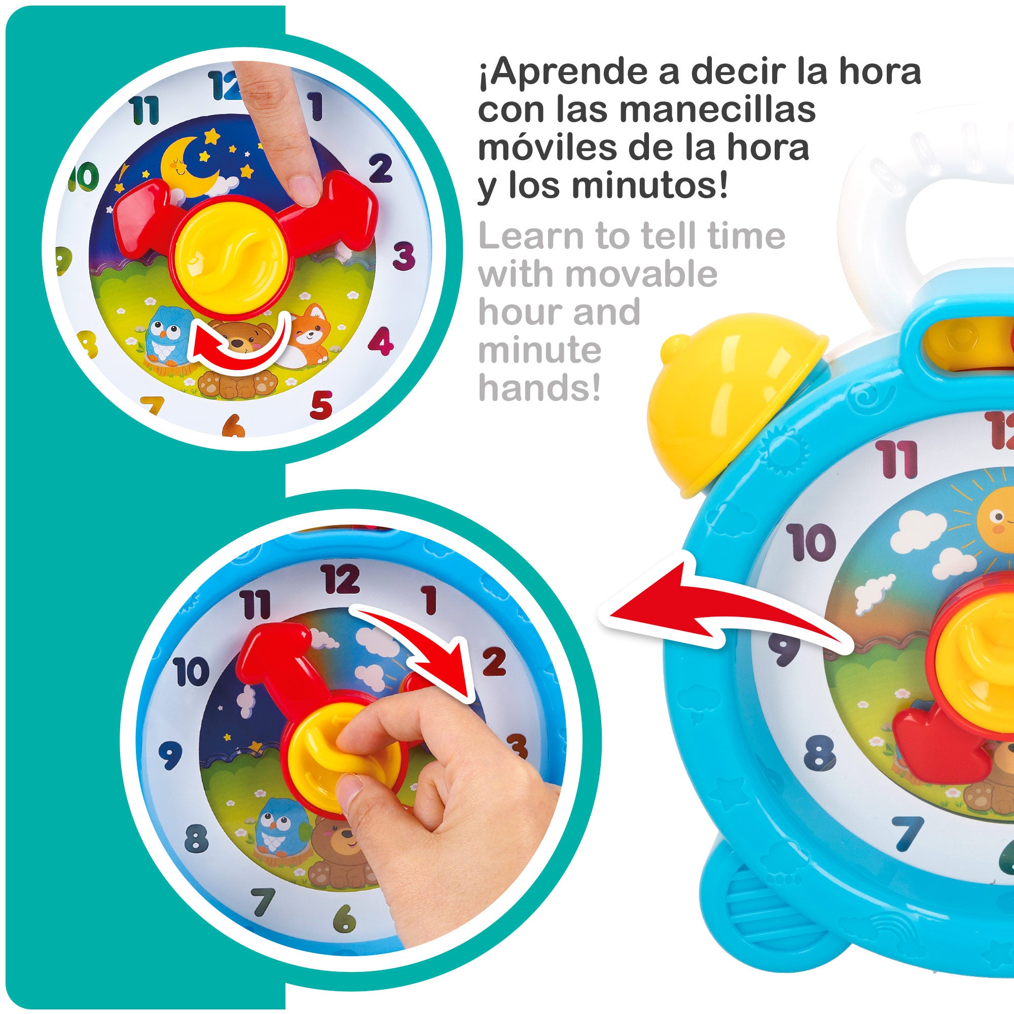 Relógio Musical Infantil PLAY