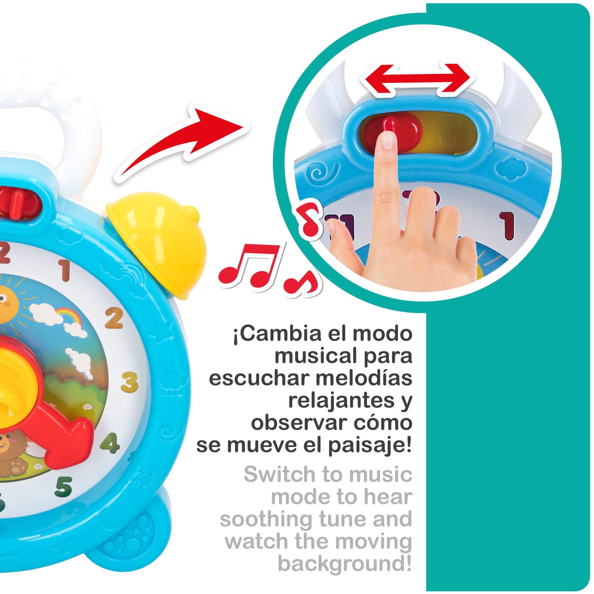 Relógio Musical Infantil PLAY