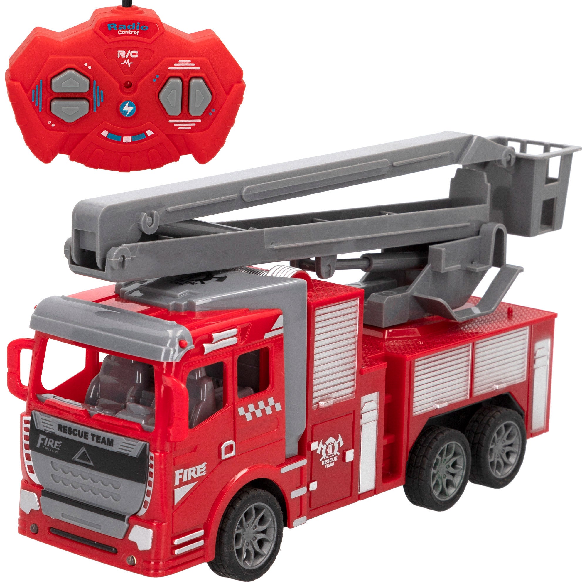Camião de Bombeiros com Controlo Remoto 1:30 Speed&amp; Go