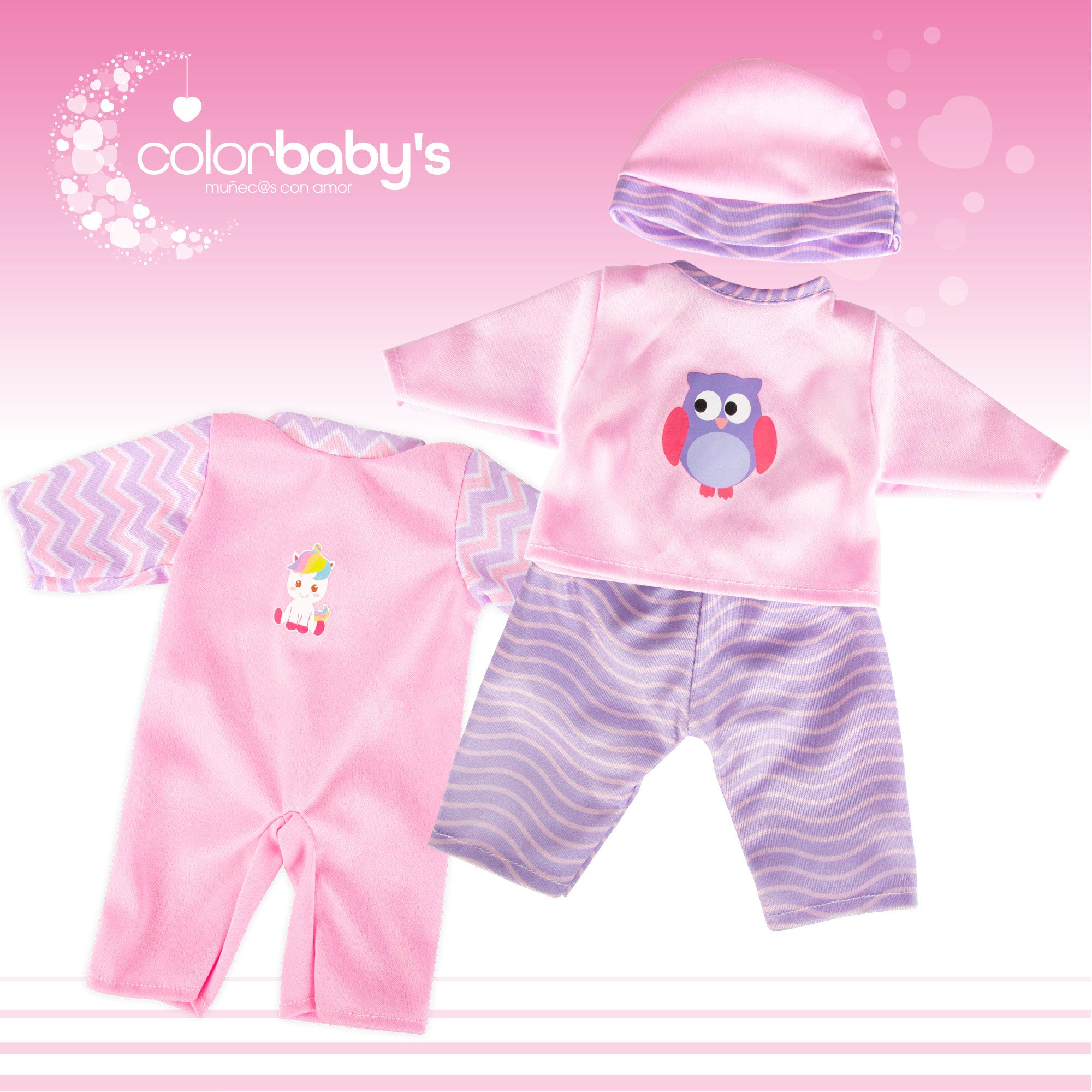 Roupa macia para bebé da Colorbaby