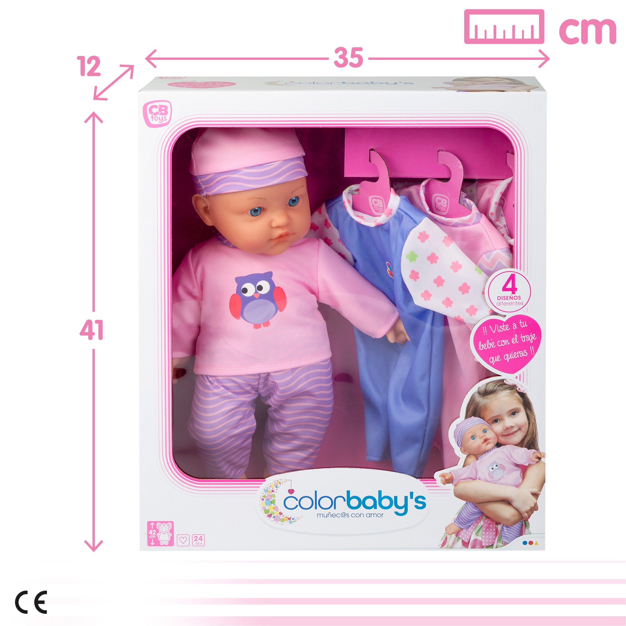 Roupa macia para bebé da Colorbaby