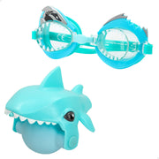 Óculos de mergulho em forma de tubarão da Aqua Trendz e lançador de água